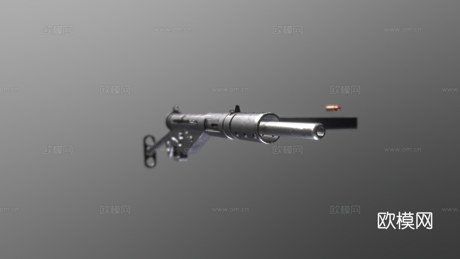 斯登Mk.II3d模型