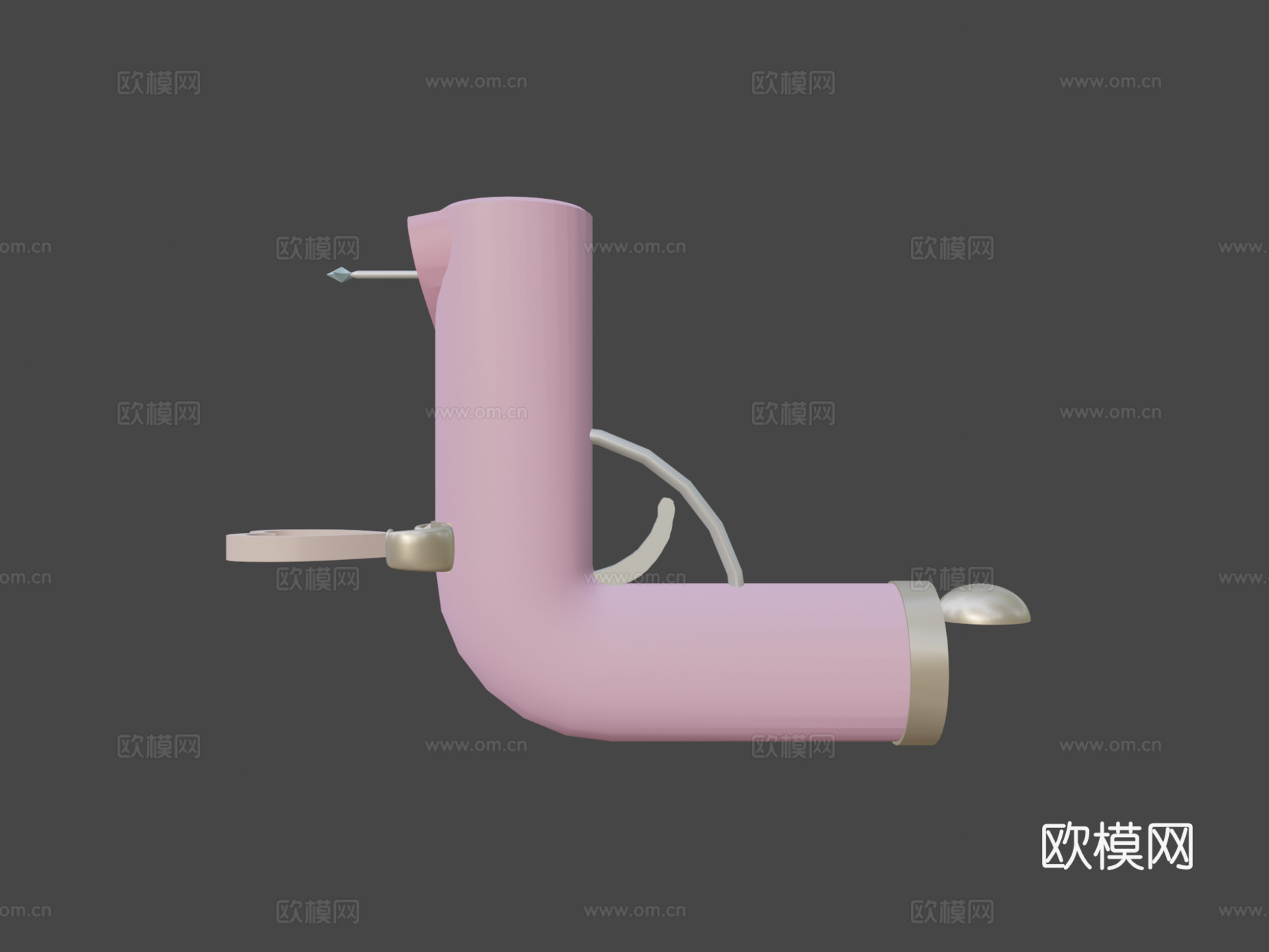 魔法火焰G(魔法手枪)3d模型