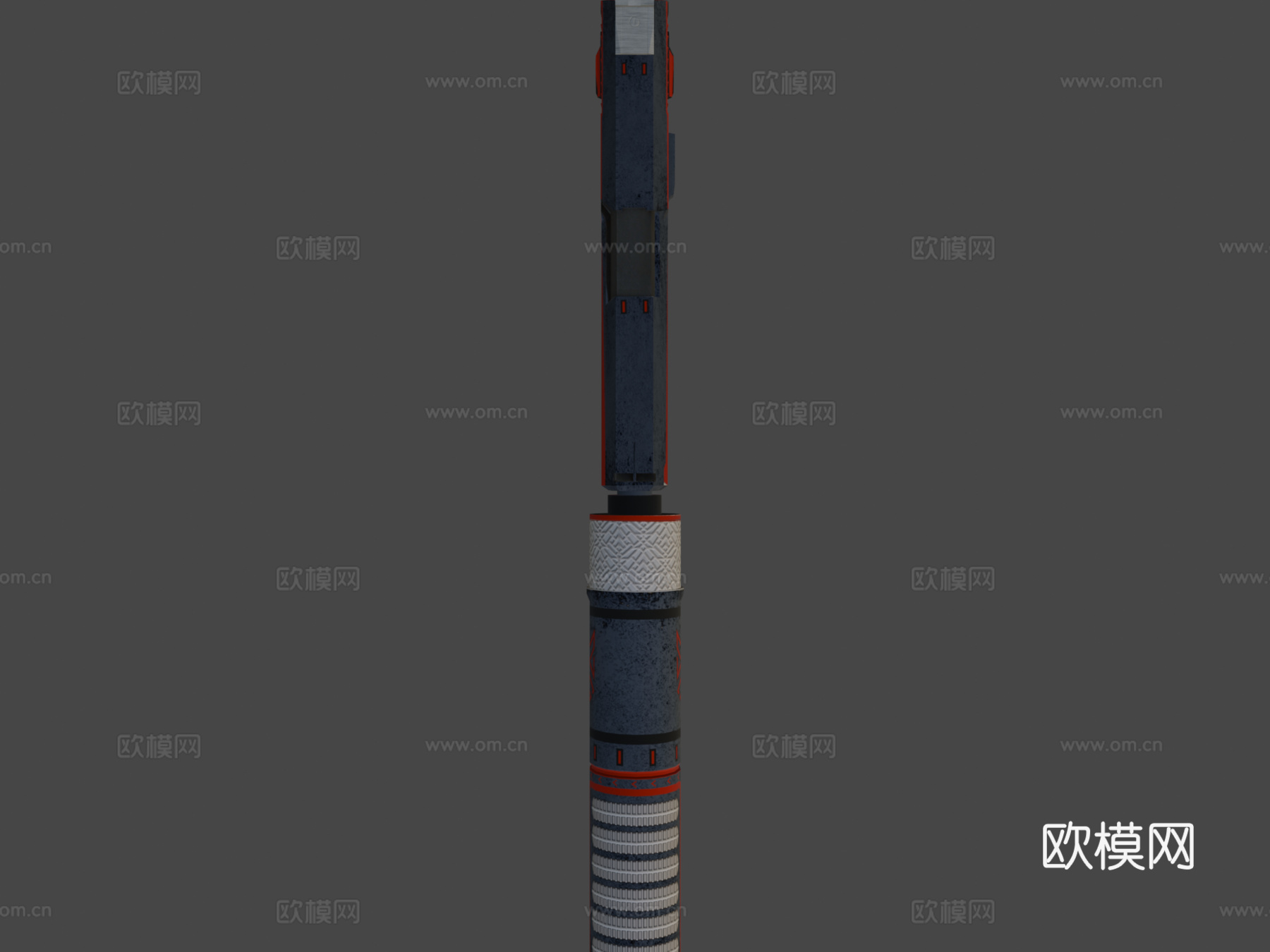 USP-S-钝角3d模型