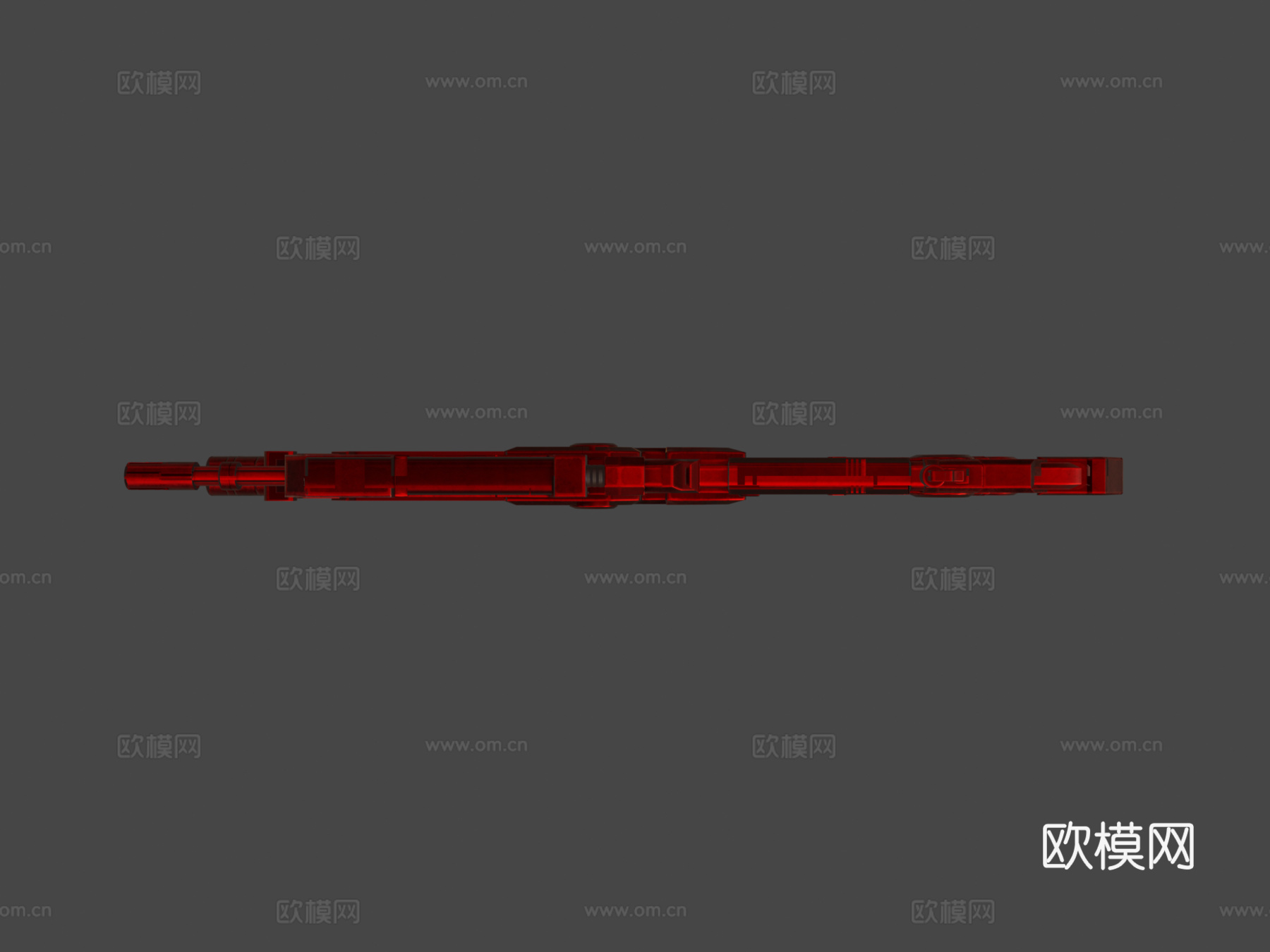 武器4K懒惰版3d模型