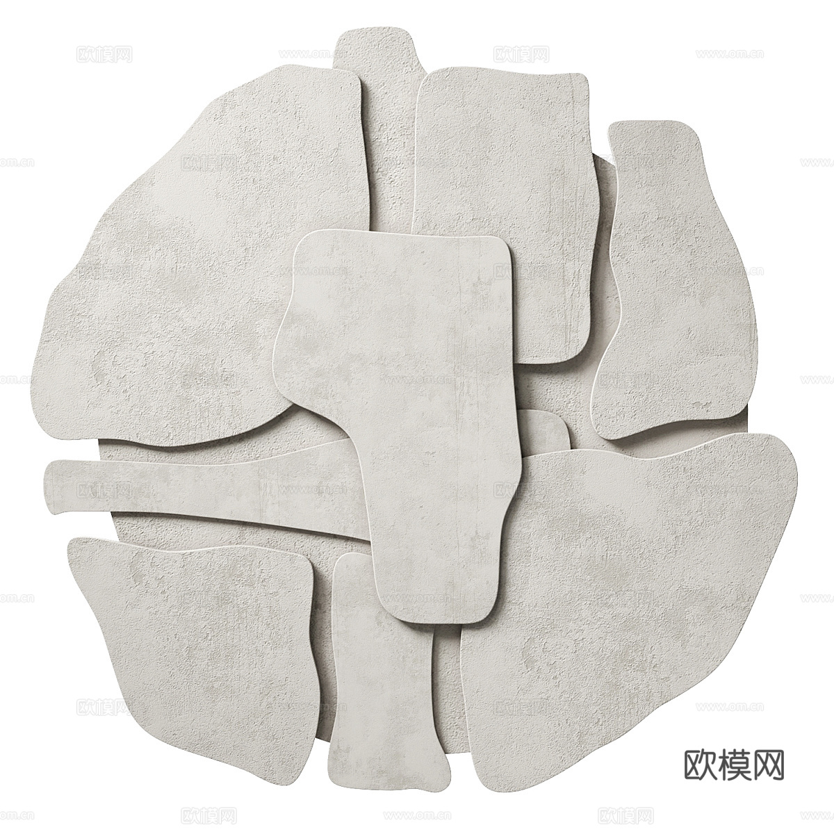 地砖挂件 立体挂饰3d模型