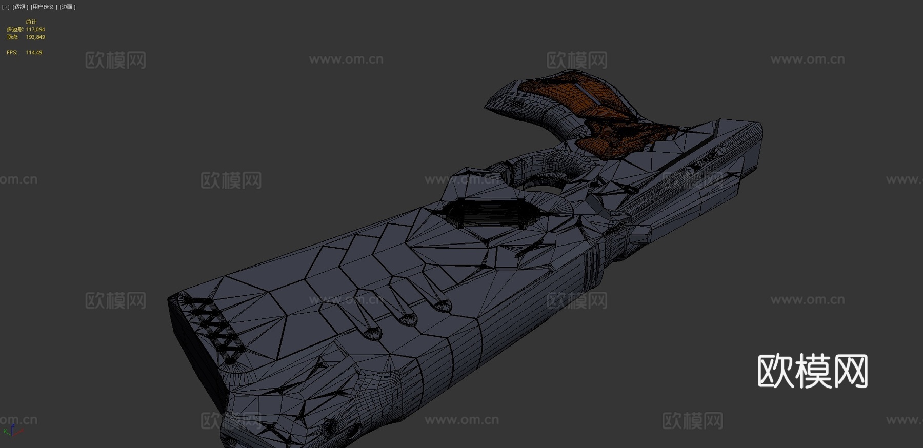 MWPSB先知支配者(高多边形)(CAD)3d模型