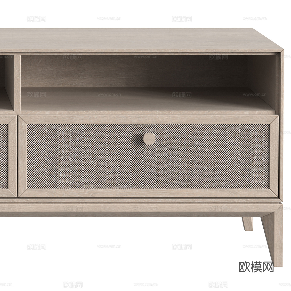 新中式电视柜3d模型