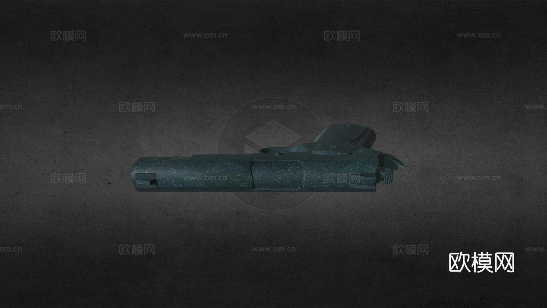 M1911-边缘3d模型