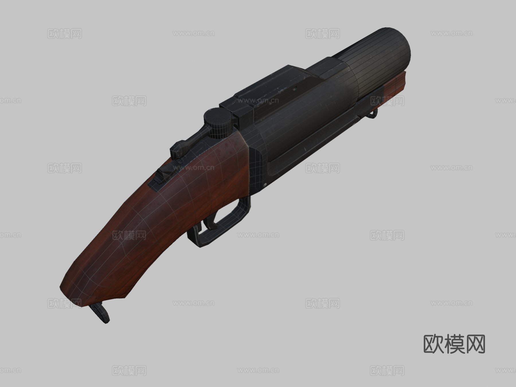 SK M79锯短型3d模型