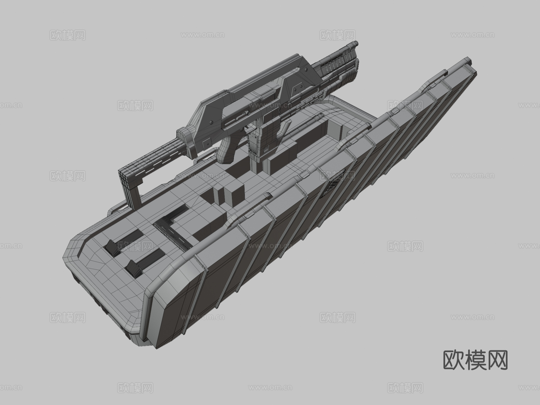 异形M41A脉冲步枪3d模型