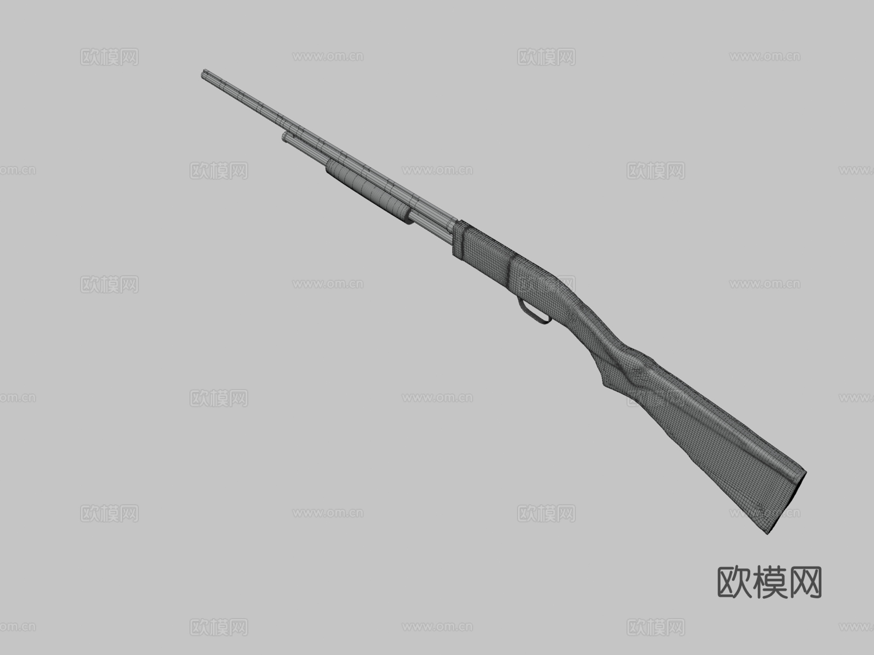 莫斯伯格5003d模型