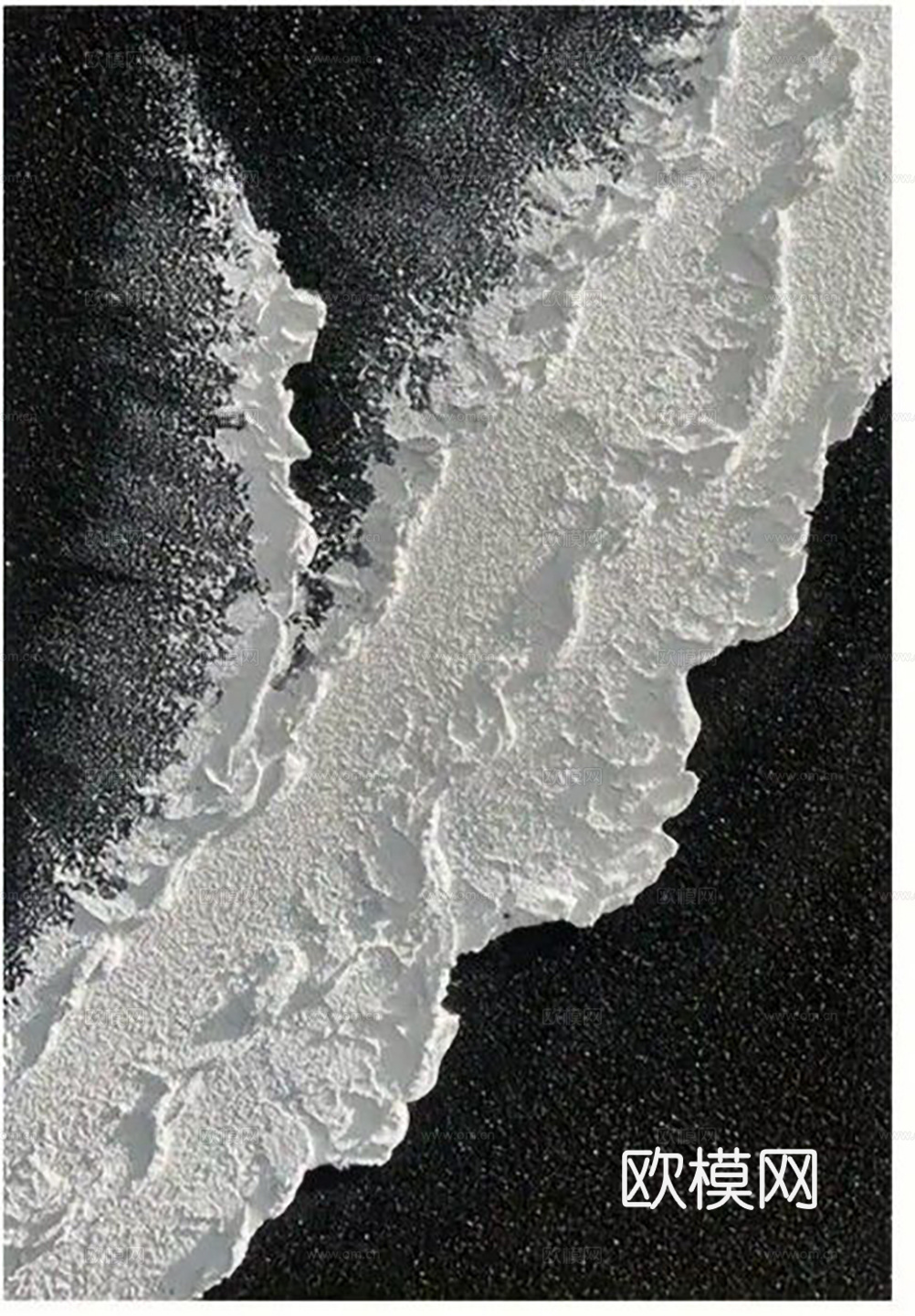 中古复古黑白挂画  抽象画 艺术画