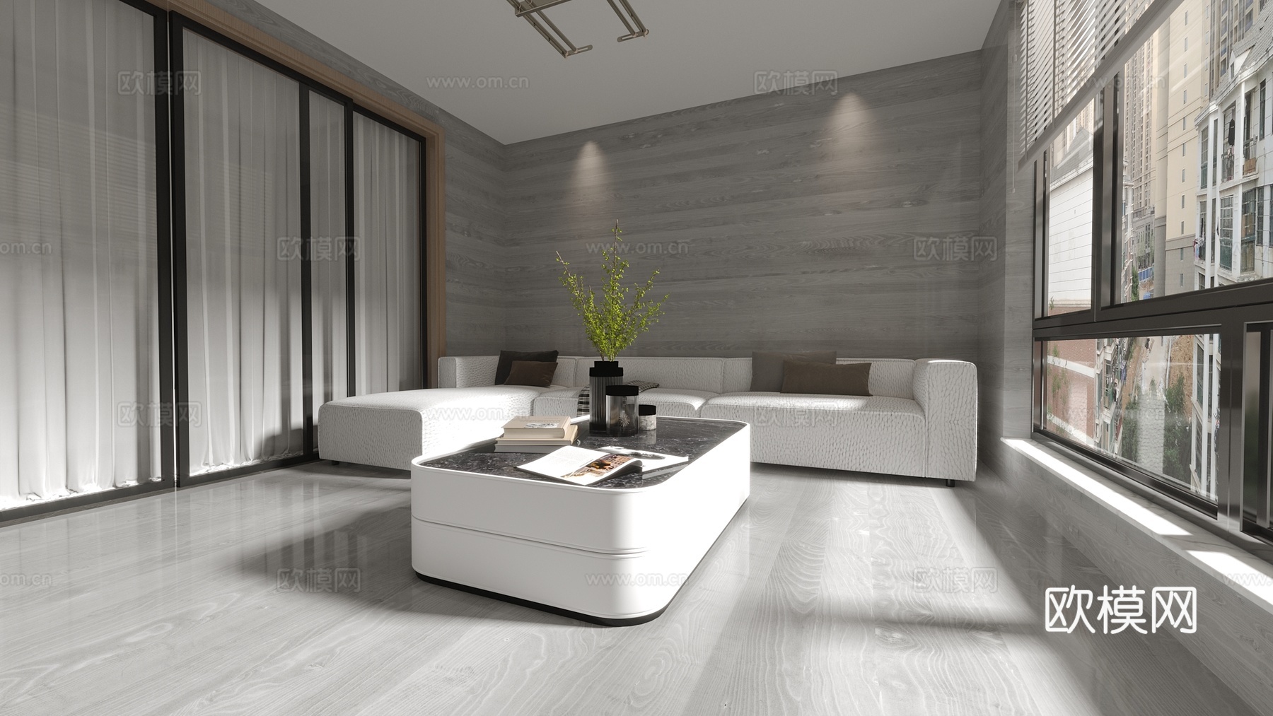 阳台3d模型