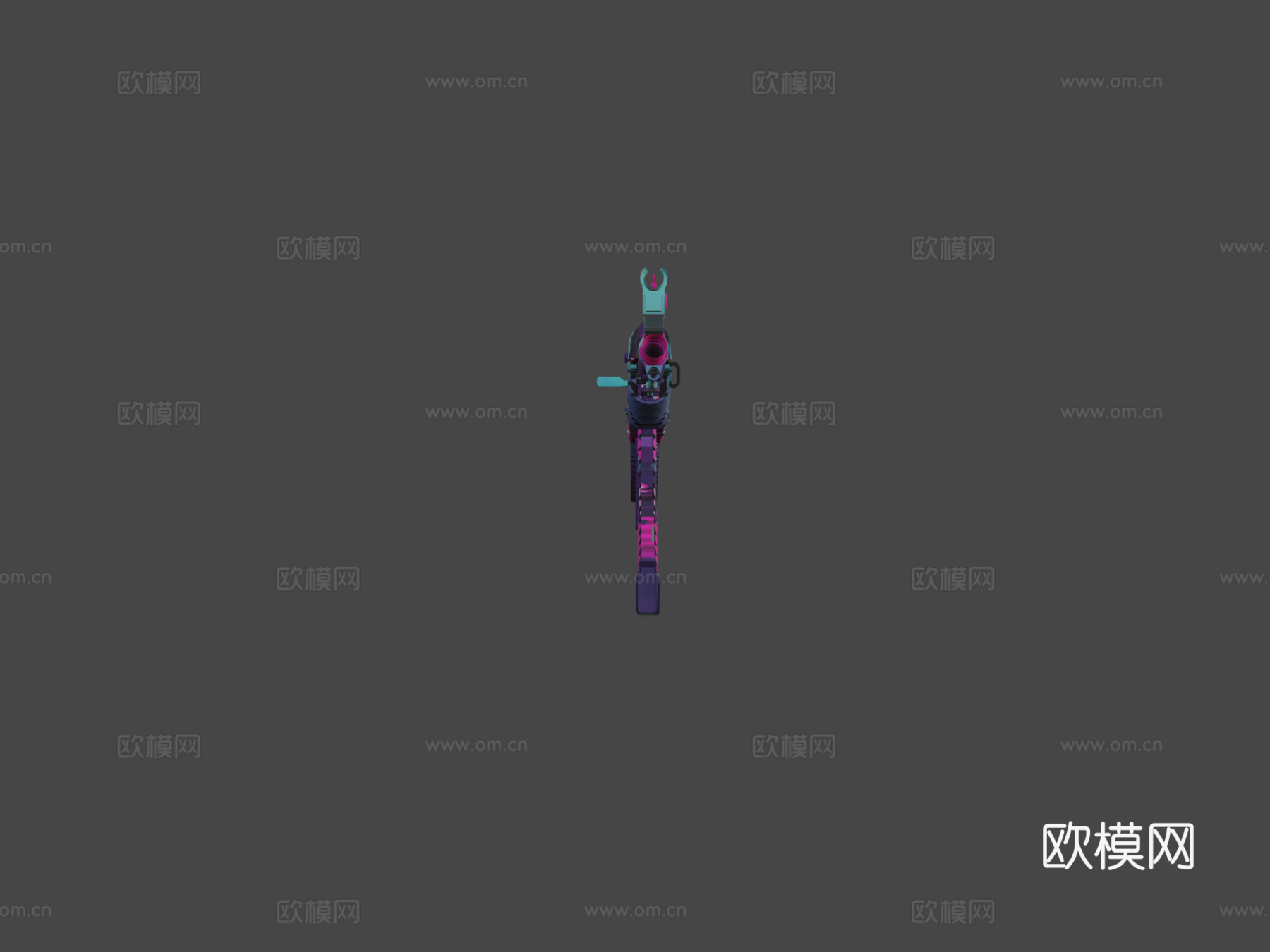 AK47-霓虹骑手3d模型