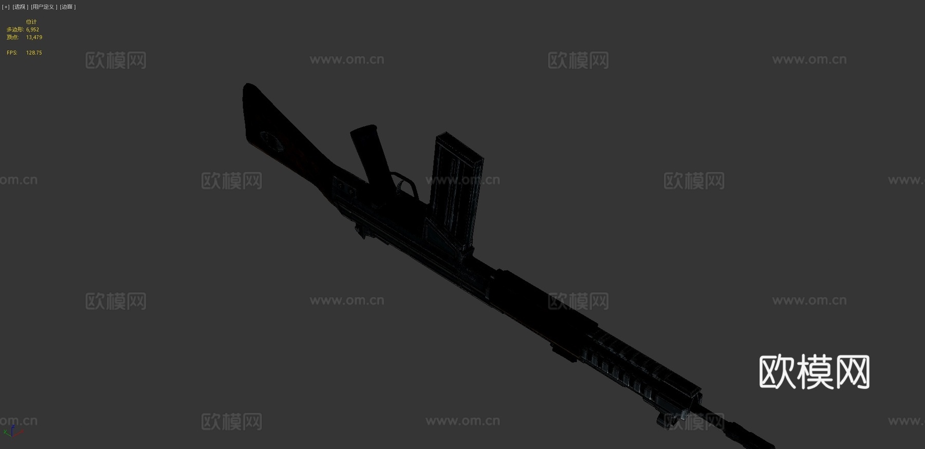 CTR16G3克隆3d模型