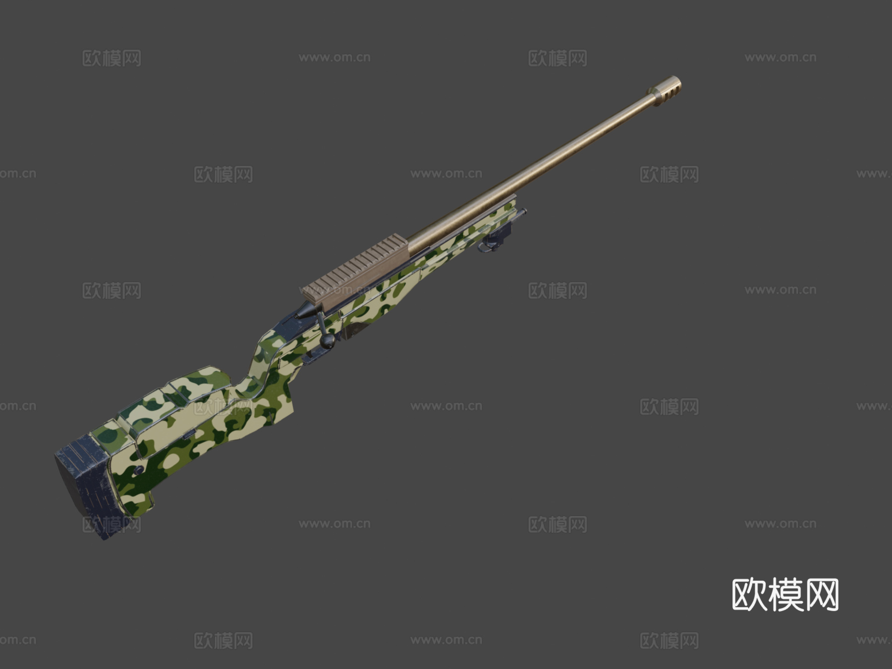 SAKO TRG42-狙击步枪3d模型
