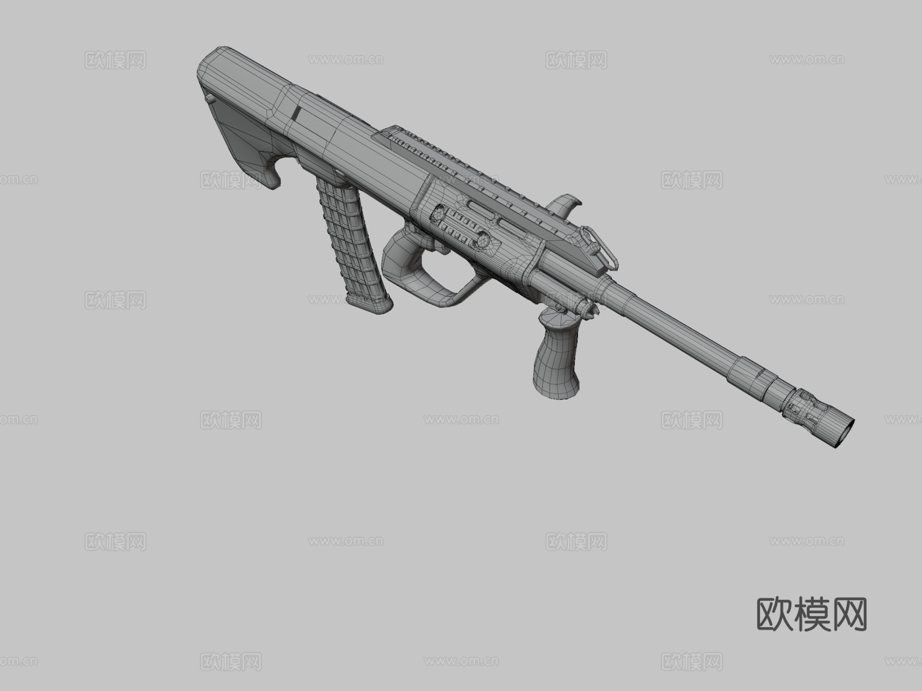 AUG3d模型