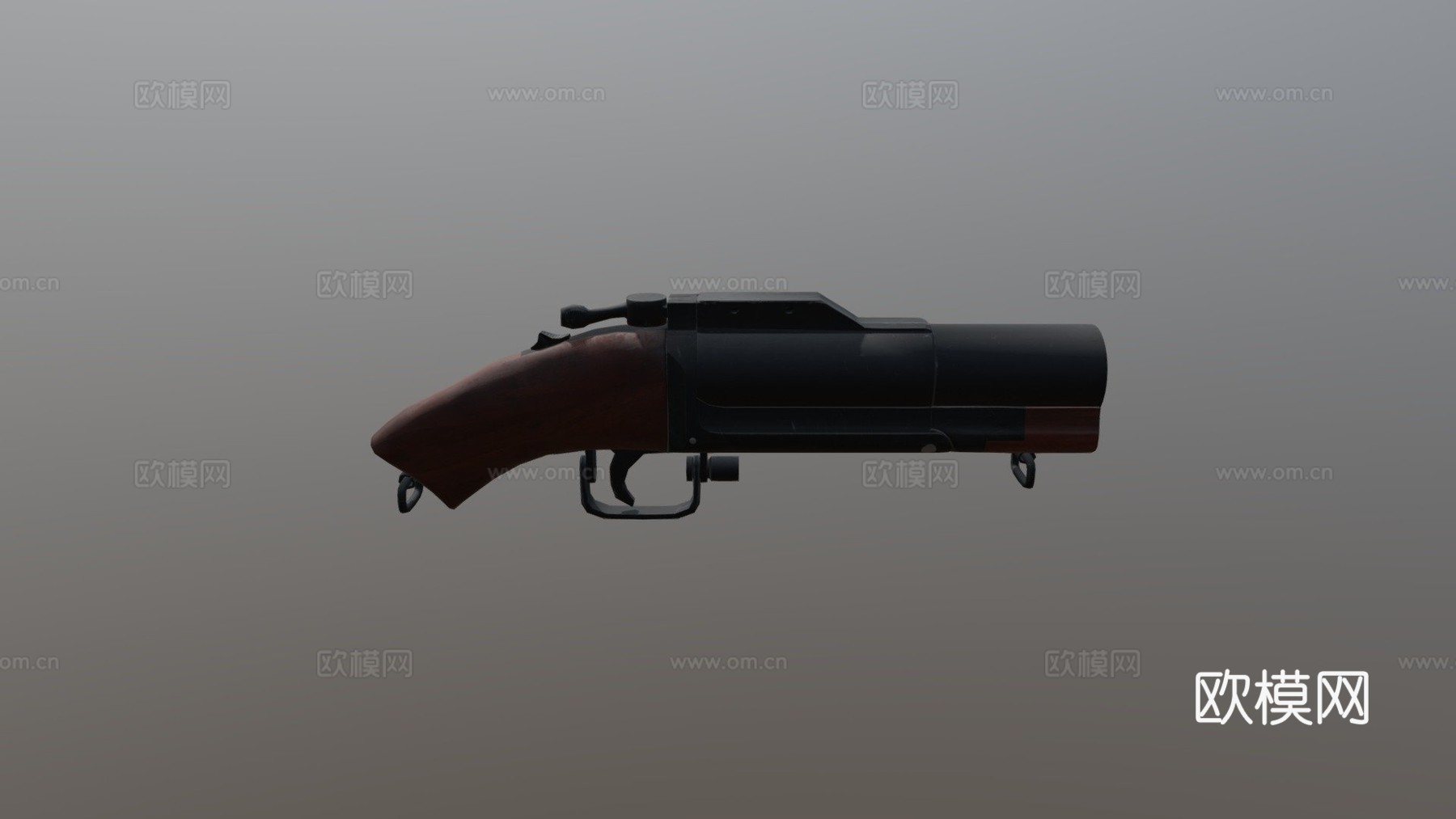 SK M79锯短型3d模型