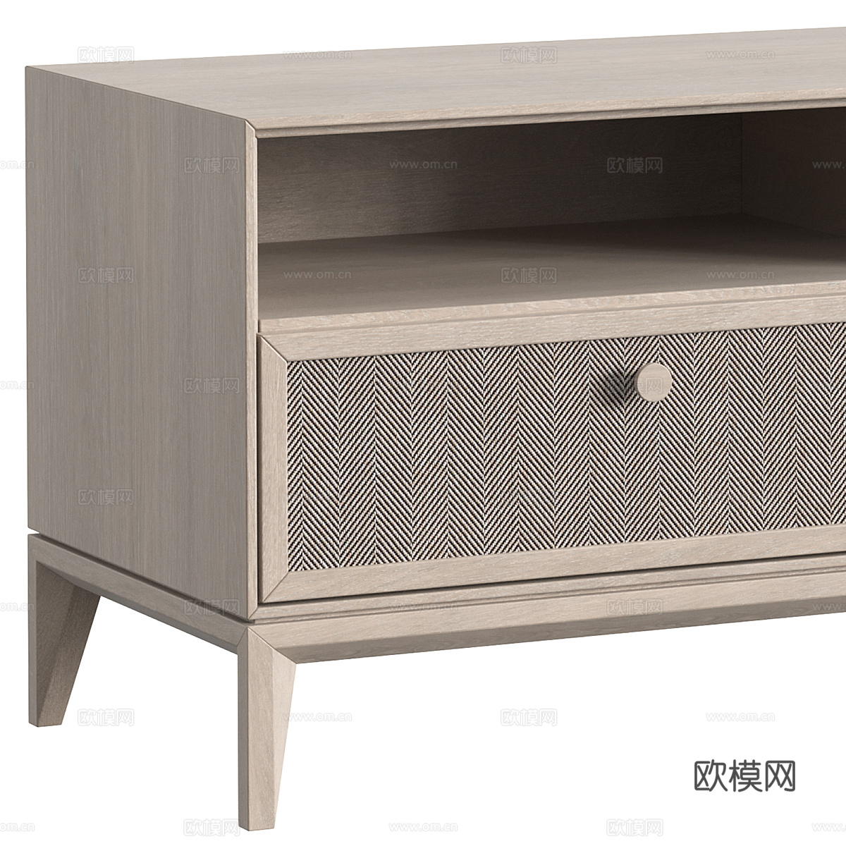 新中式电视柜3d模型