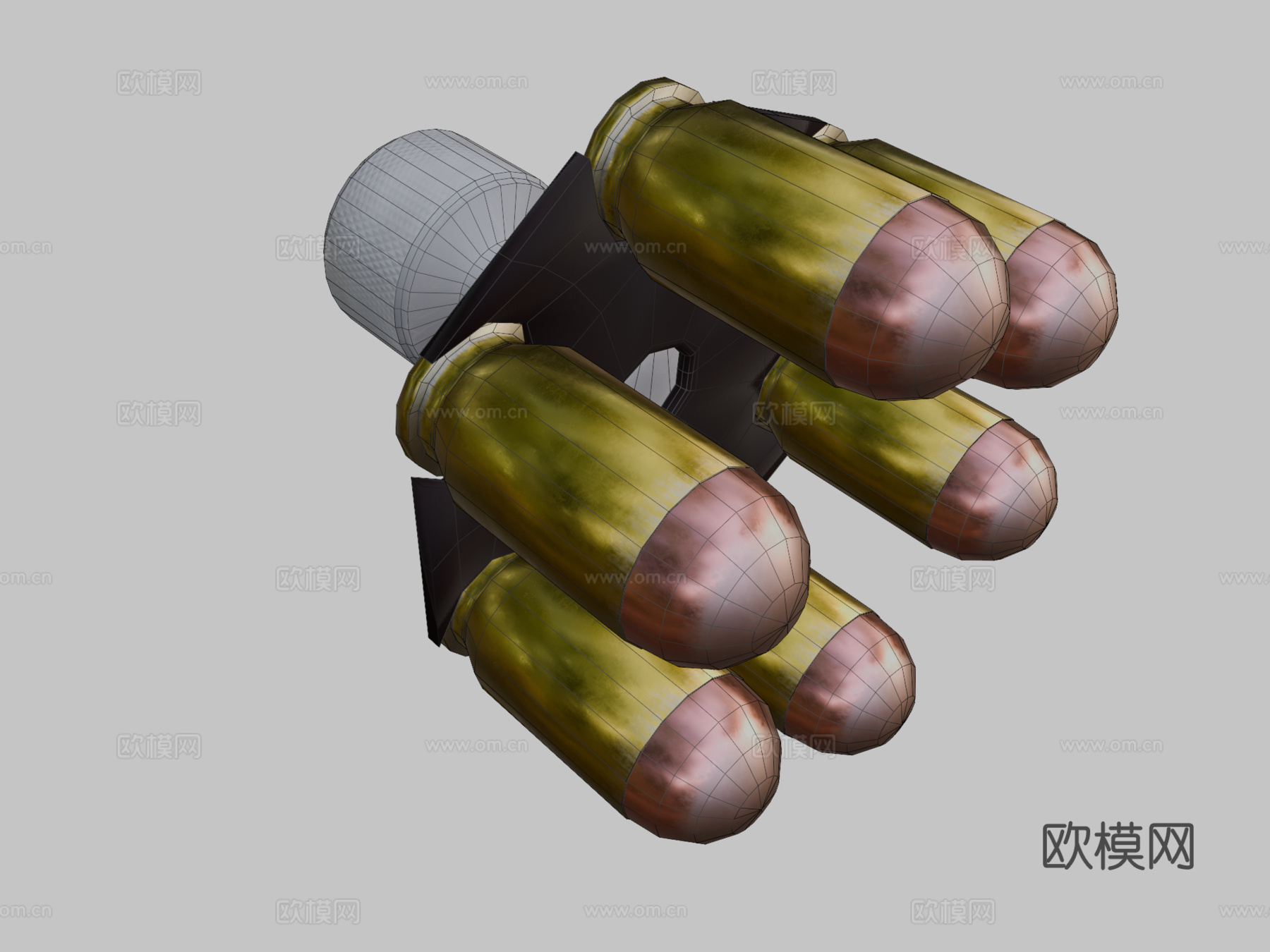 快速装弹器3d模型
