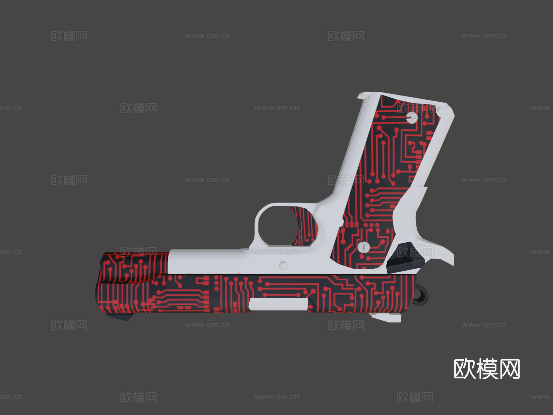 M1911-网络犯罪3d模型