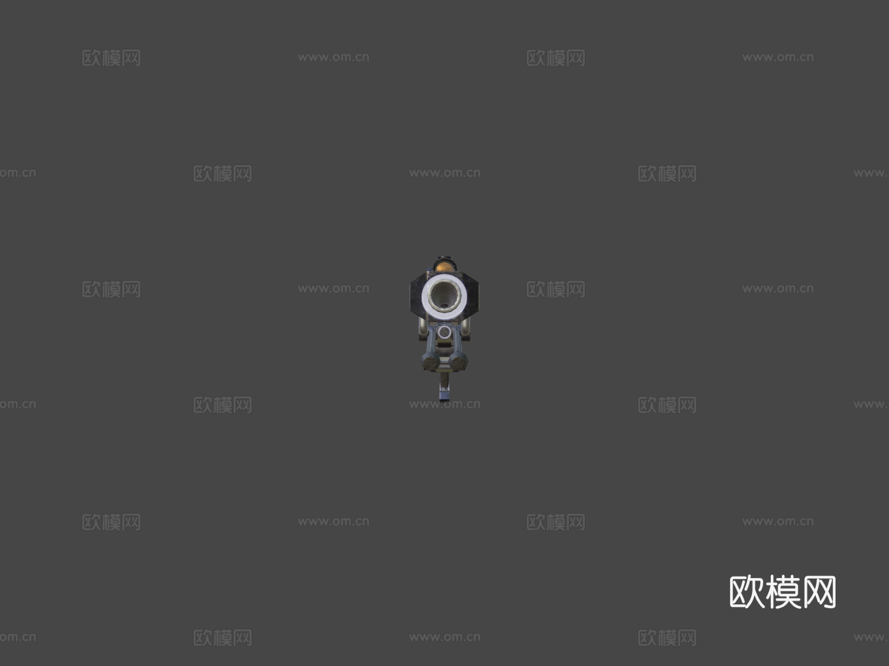 无政府统治狙击步枪概念3d模型