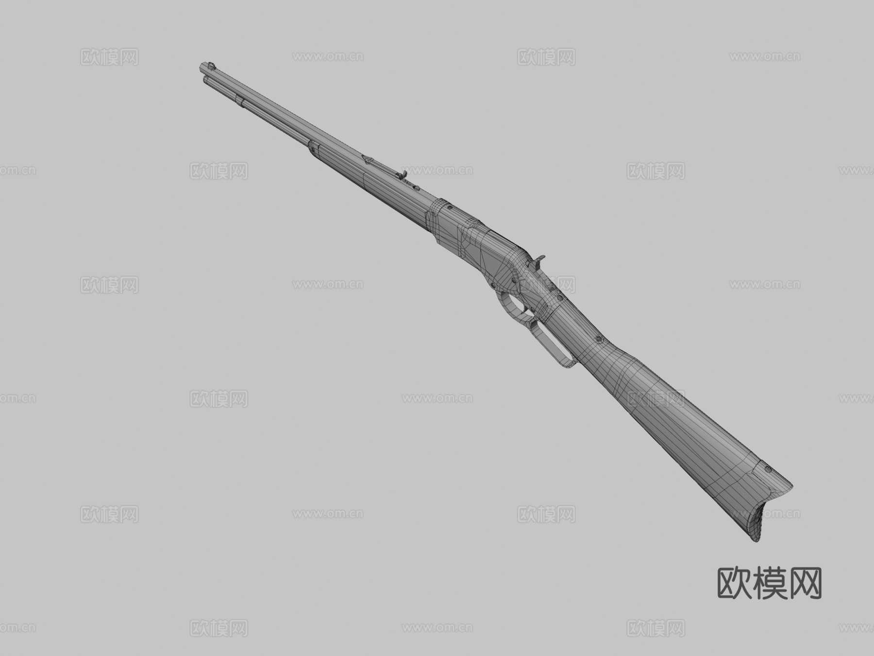 温彻斯特18733d模型