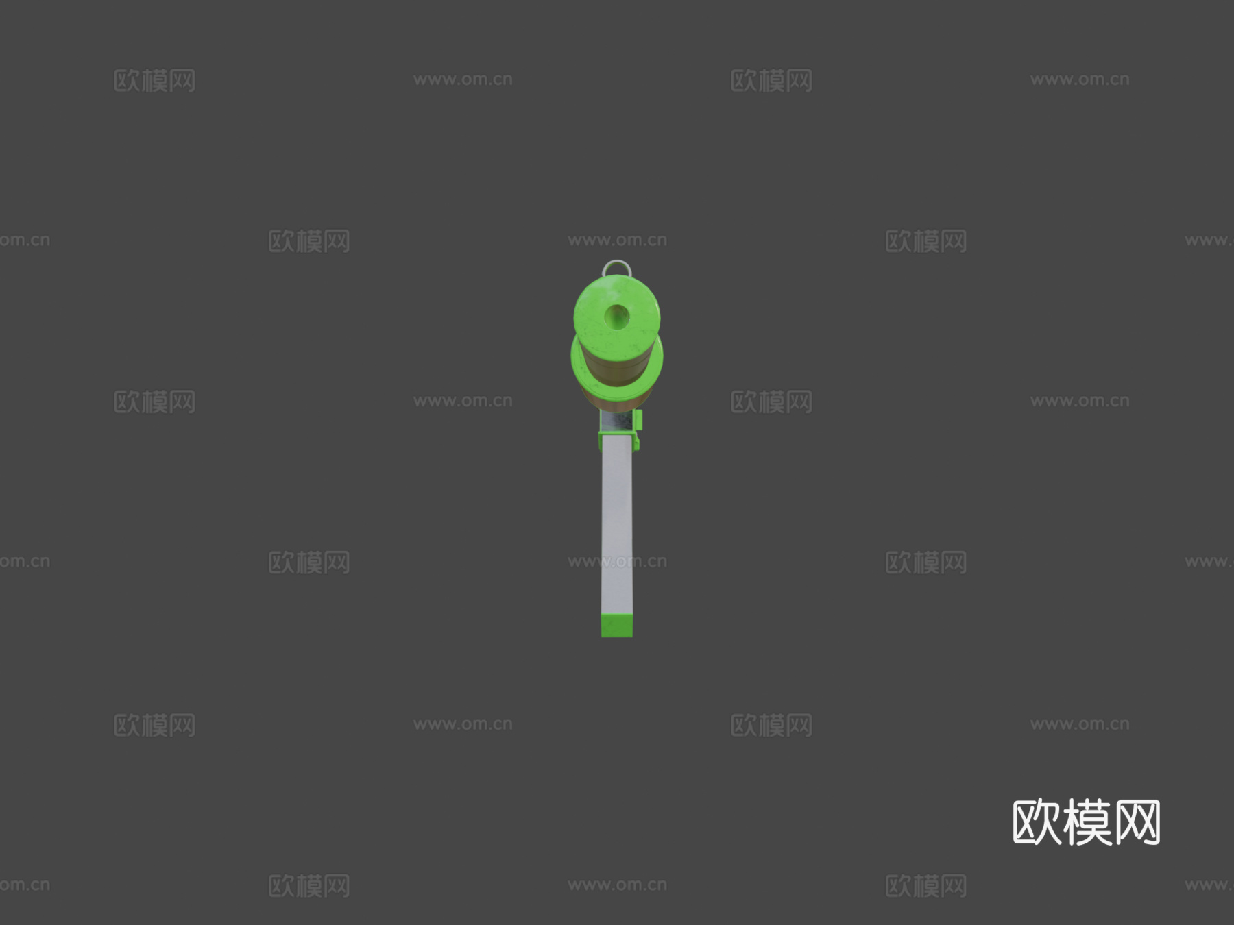 MP5SD-绿色谎言3d模型