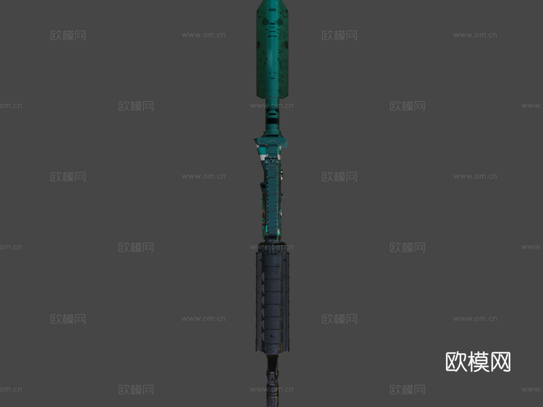 M4A4狮子版3d模型