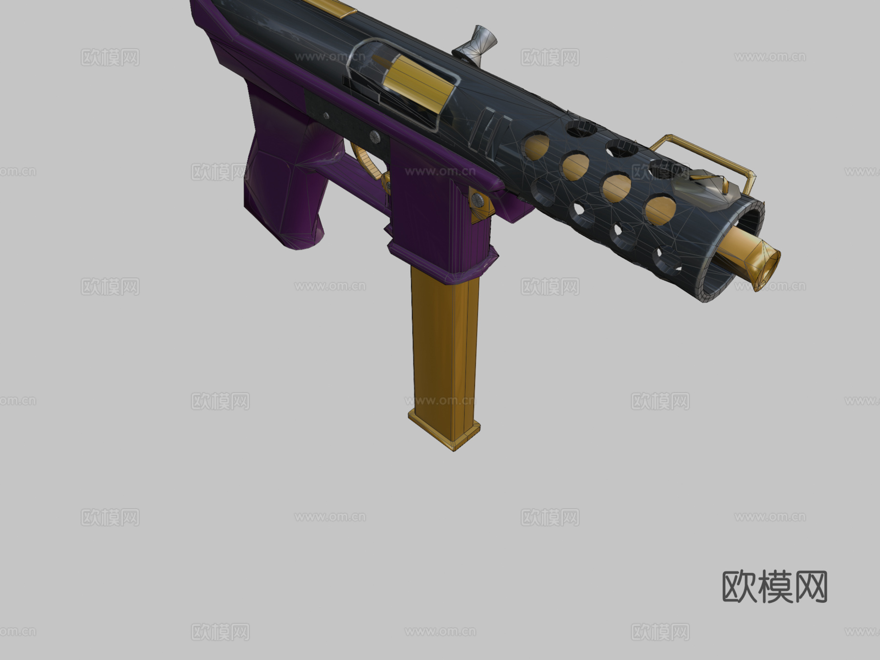 Tec9完成3d模型