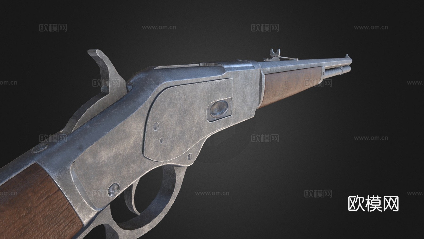 温彻斯特18733d模型