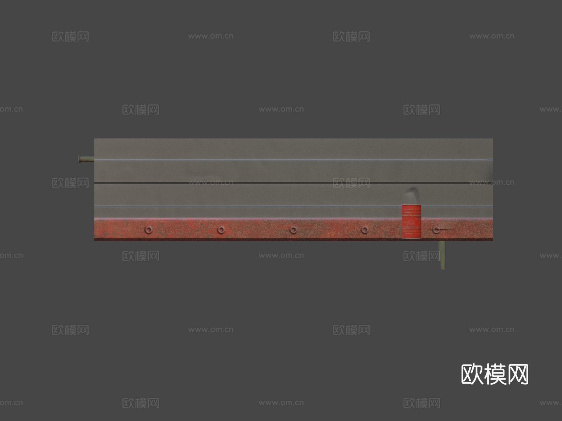 射击场-迷你游戏道具3d模型