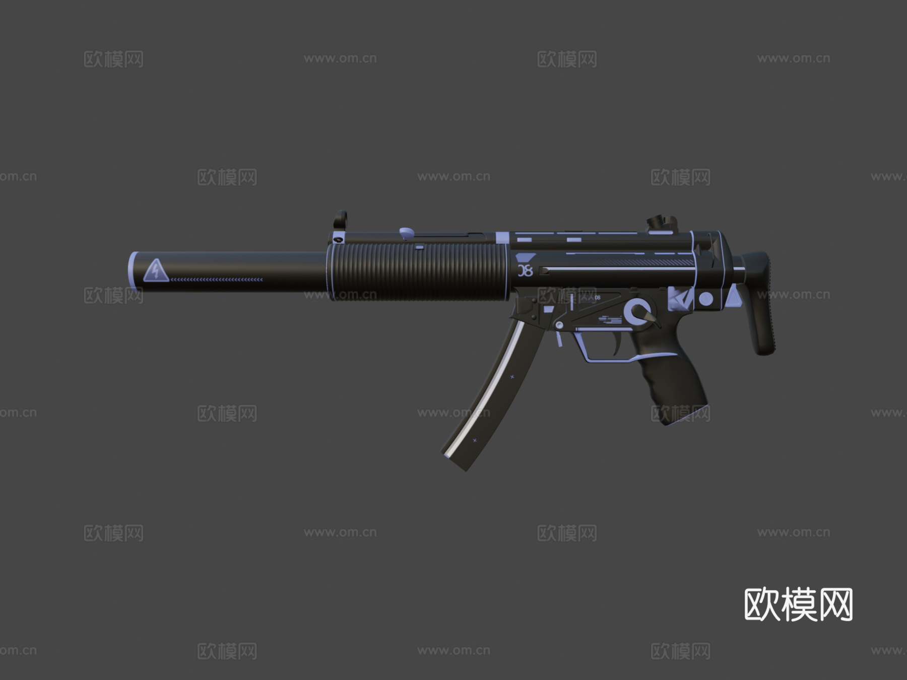 MP5-SD-电光3d模型