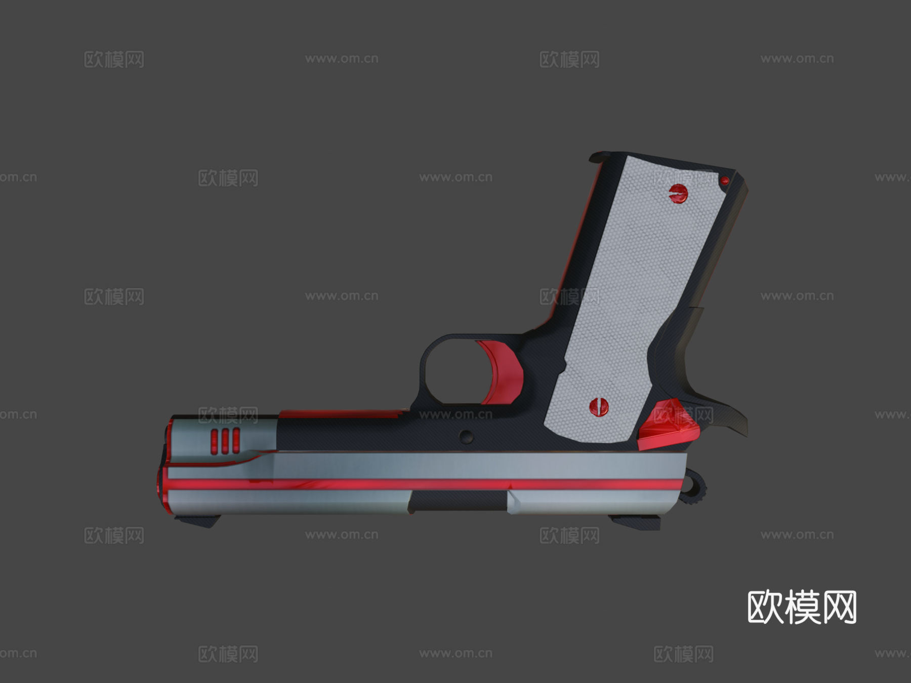 M1911-千禧之光3d模型