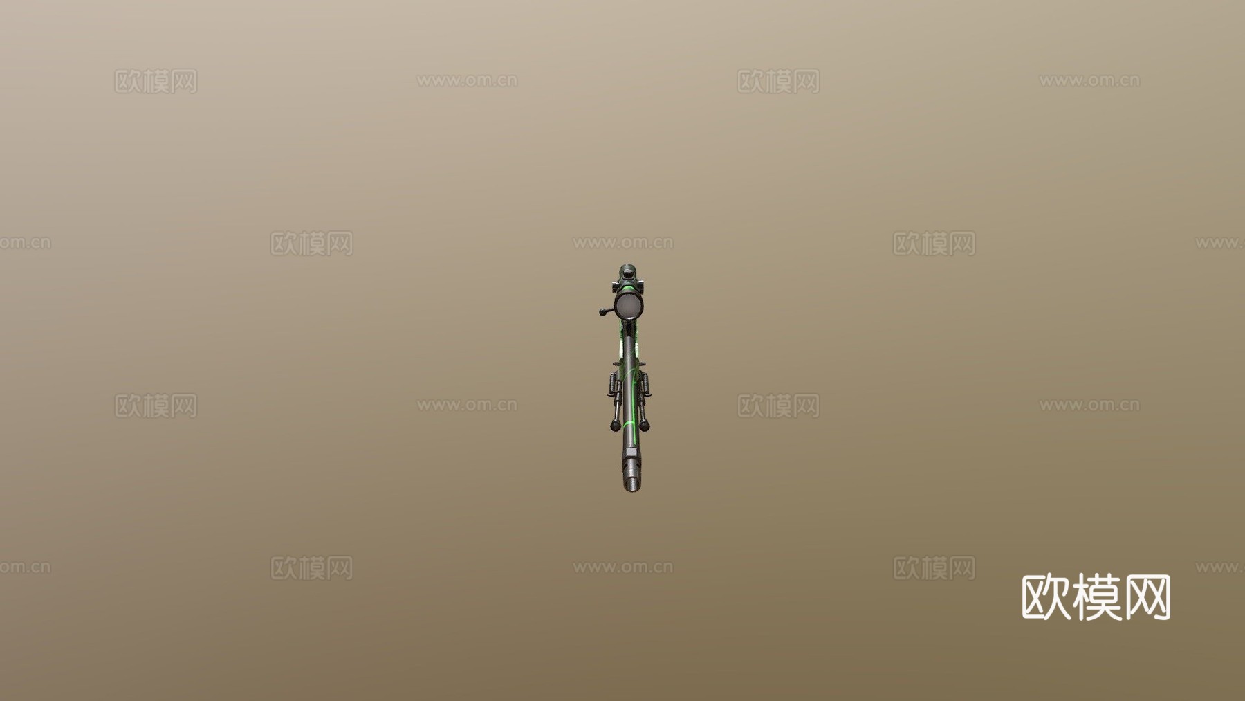 AWP-莫努斯3d模型
