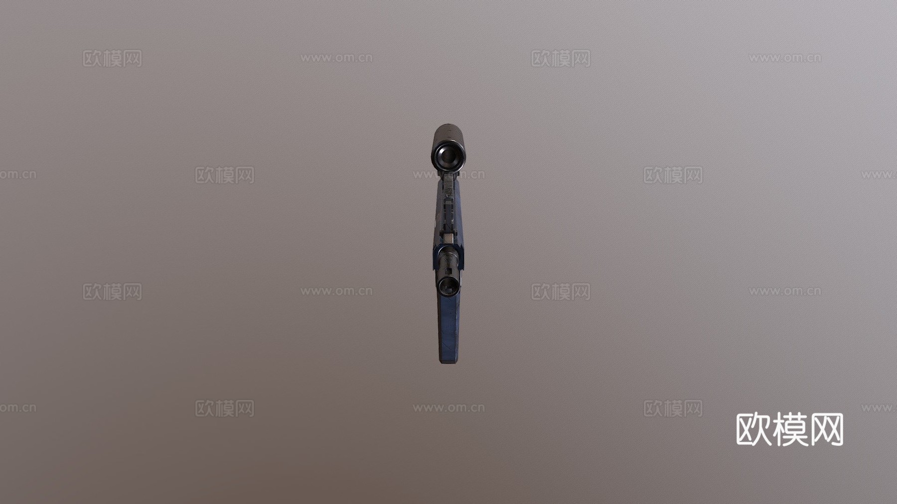 MP手枪3d模型
