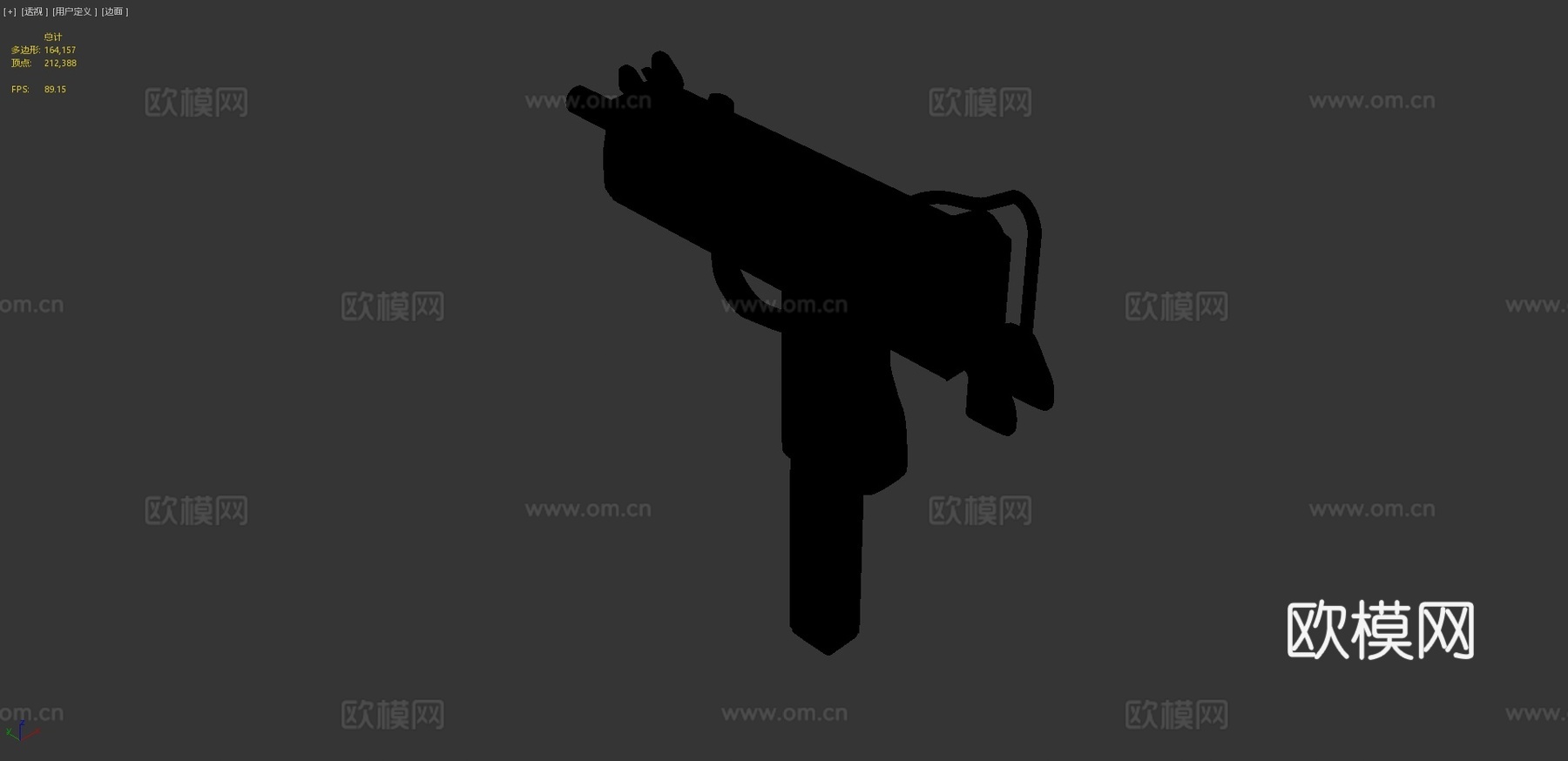 Mac11-无配件版3d模型