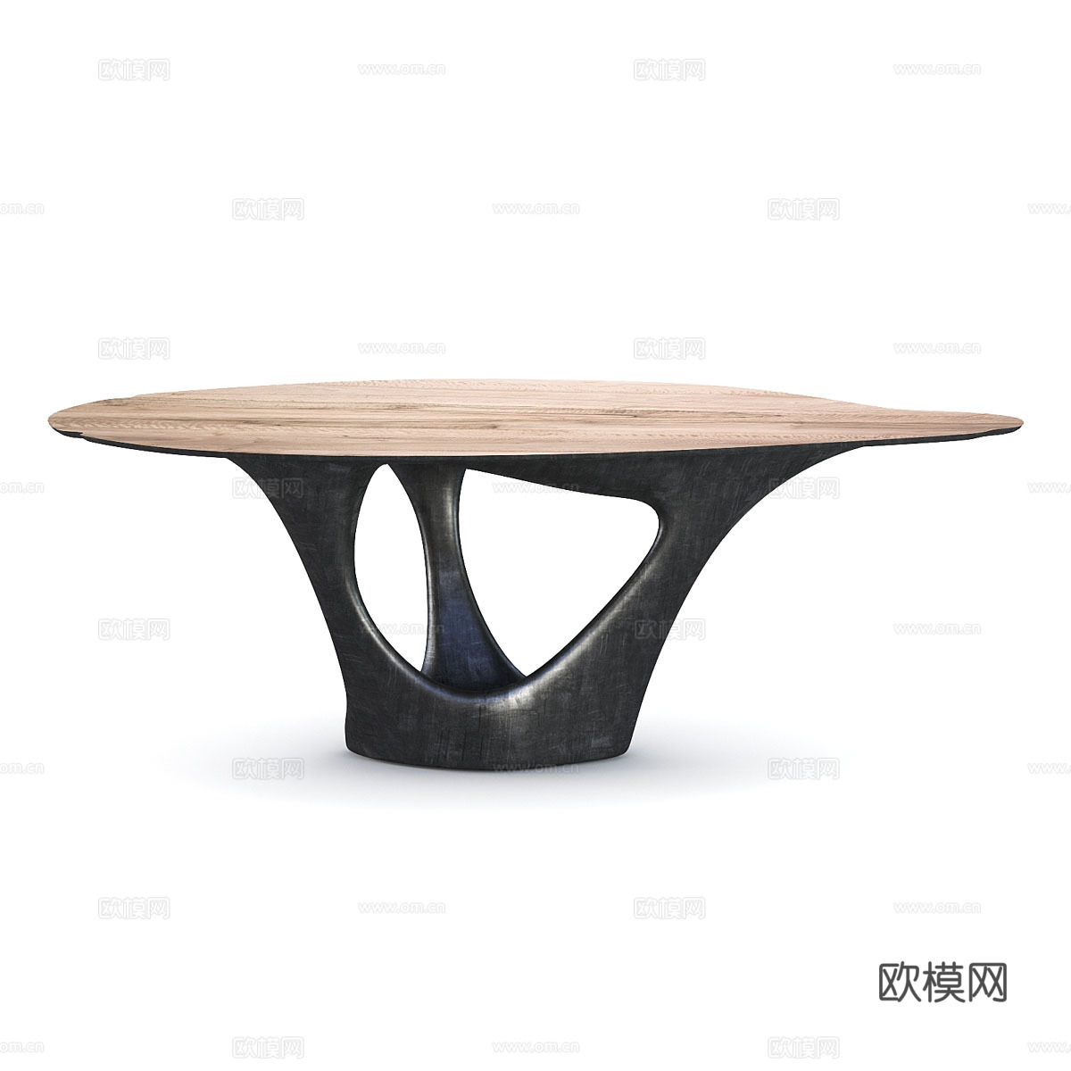 现代侘寂 Dommus 餐桌3d模型