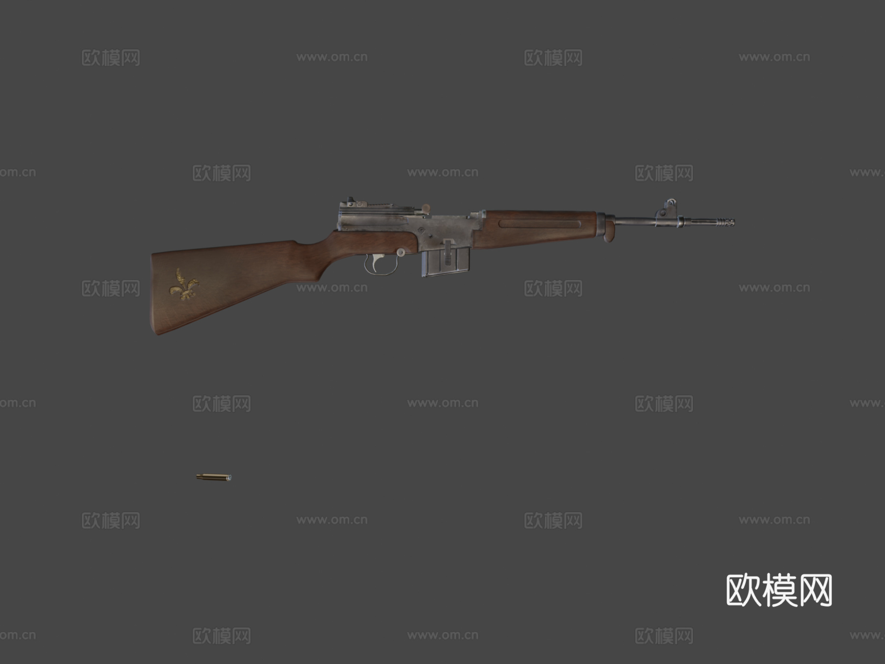 MAS1949-56法国半自动步枪3d模型