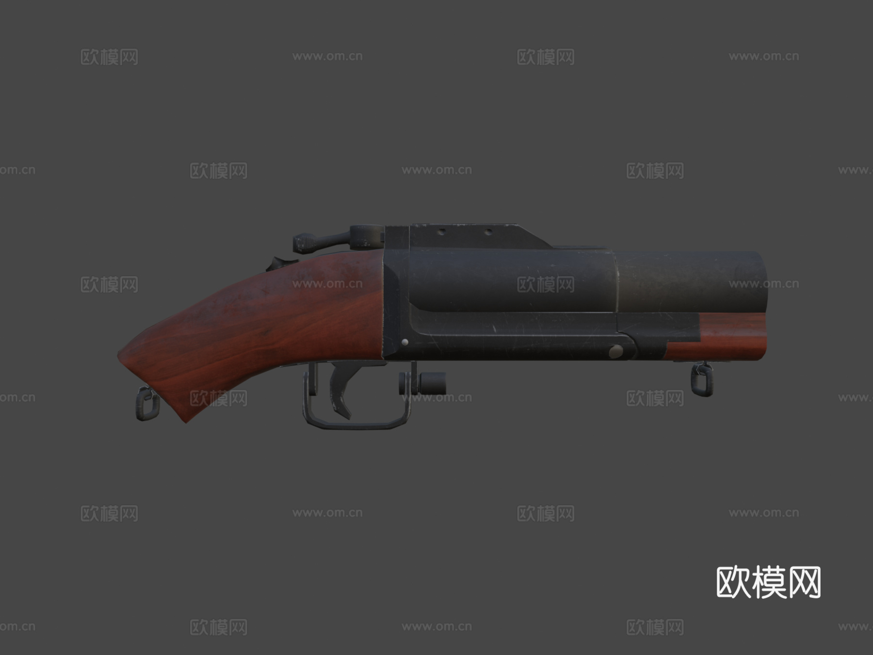 SK M79锯短型3d模型