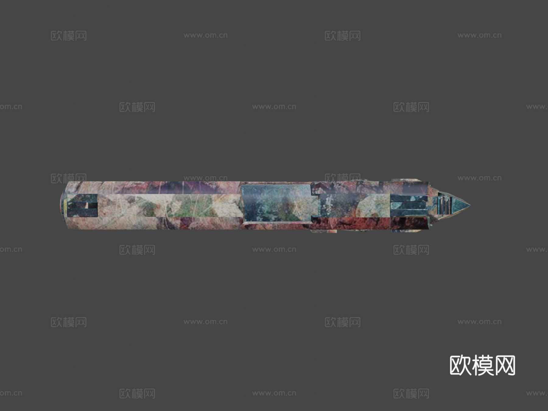 M1911-街头3d模型