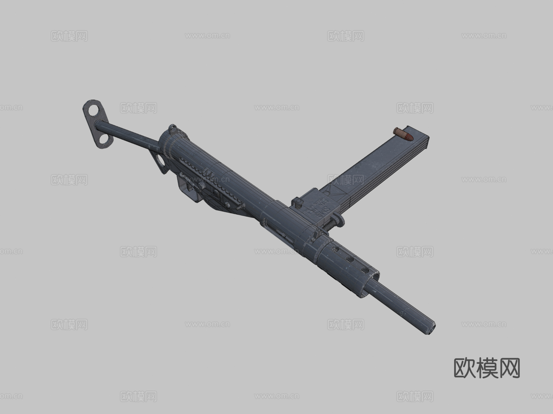 斯登Mk.II3d模型