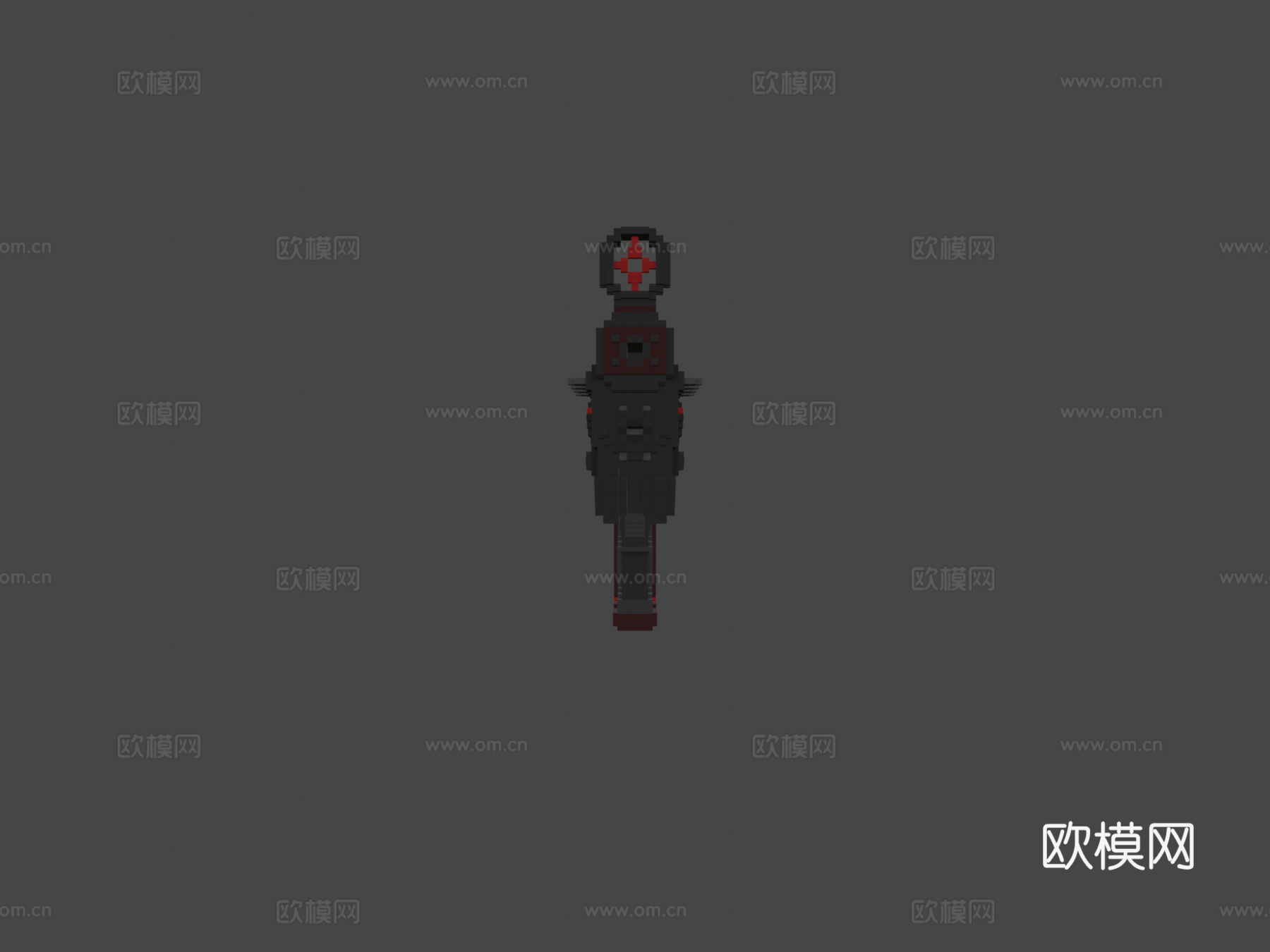 奇迹1-万圣节Packapunch(立方64-128X)3d模型