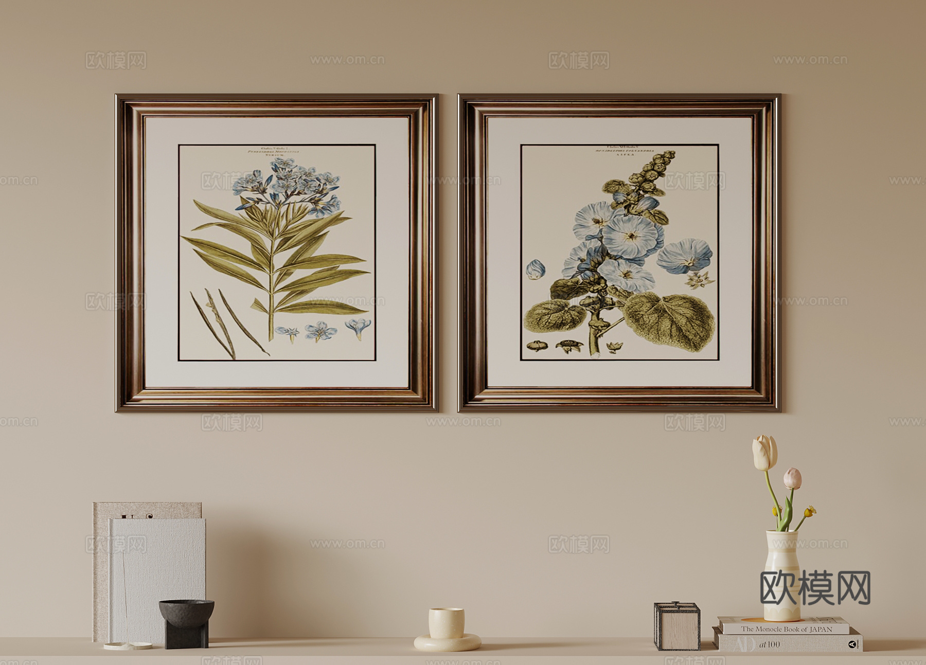 挂画 现代挂画 装饰画su模型