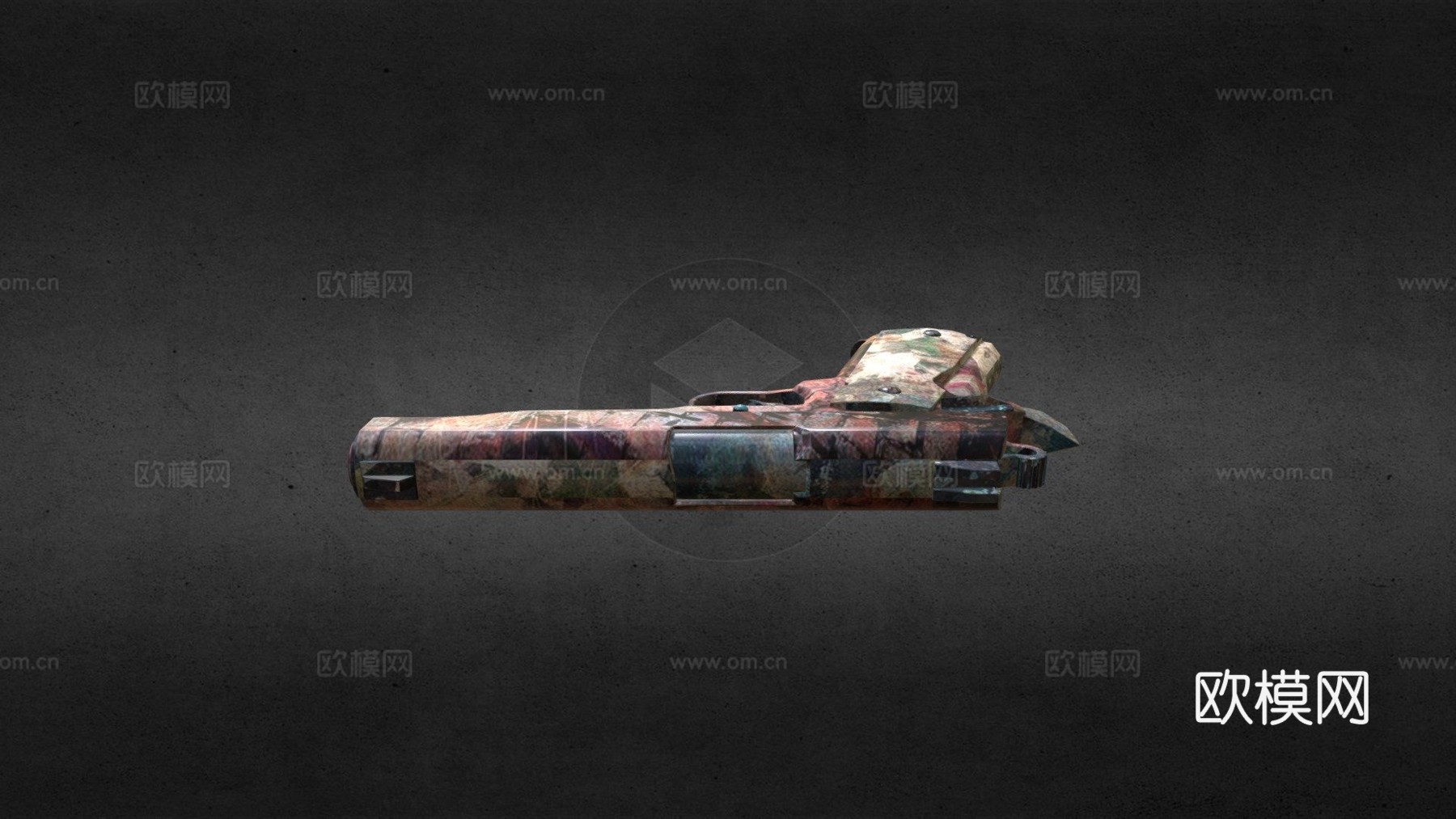 M1911-街头3d模型