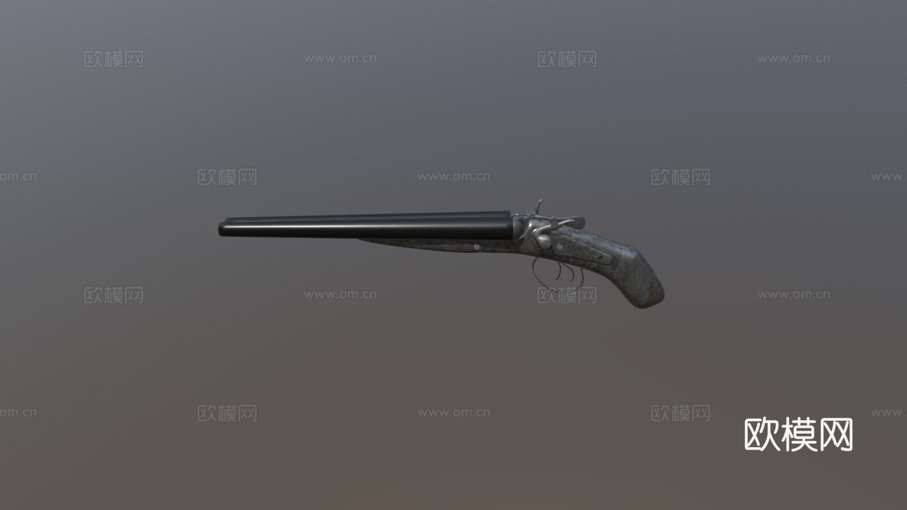 霰弹枪3d模型