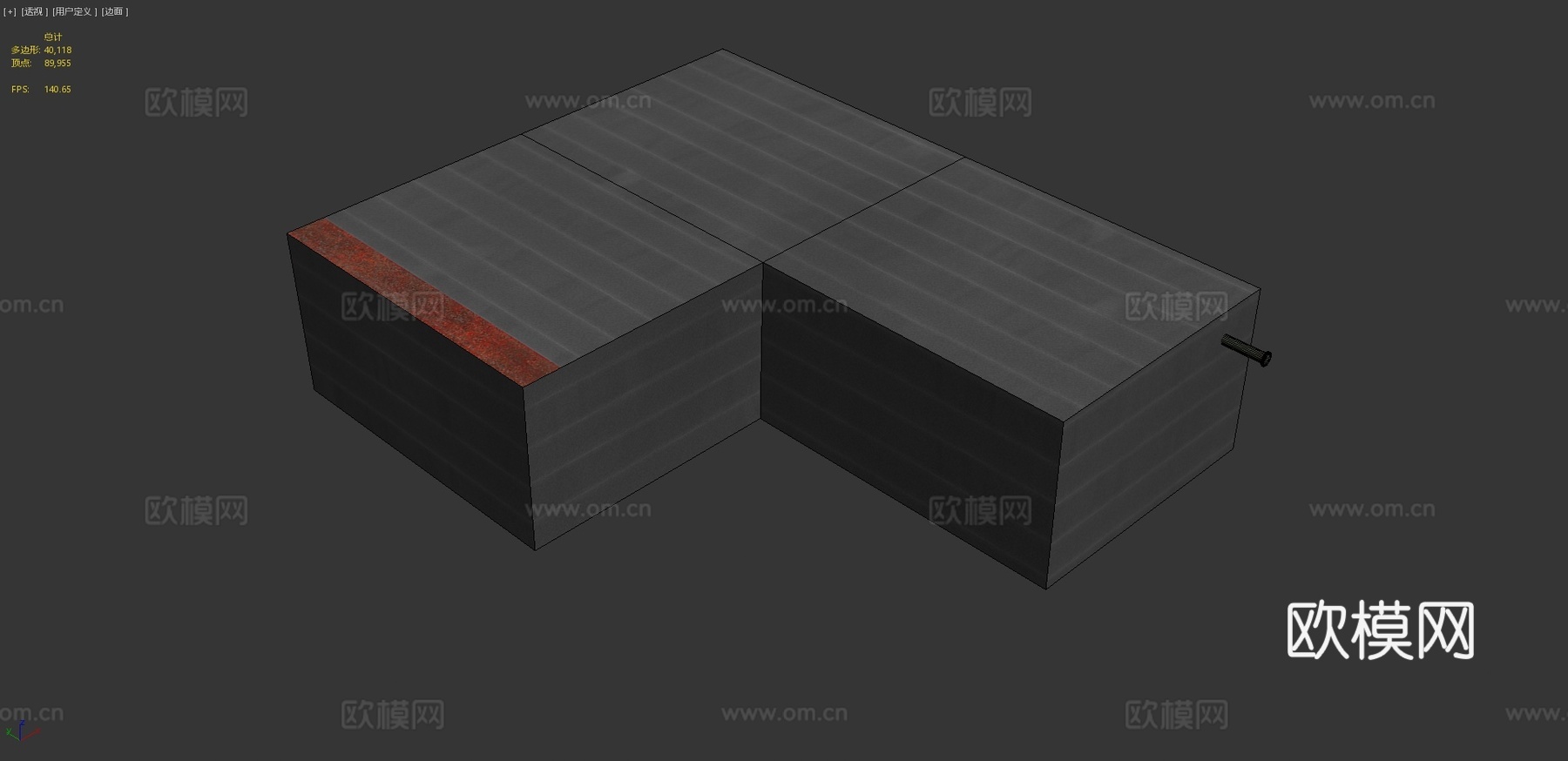 射击场-迷你游戏道具3d模型