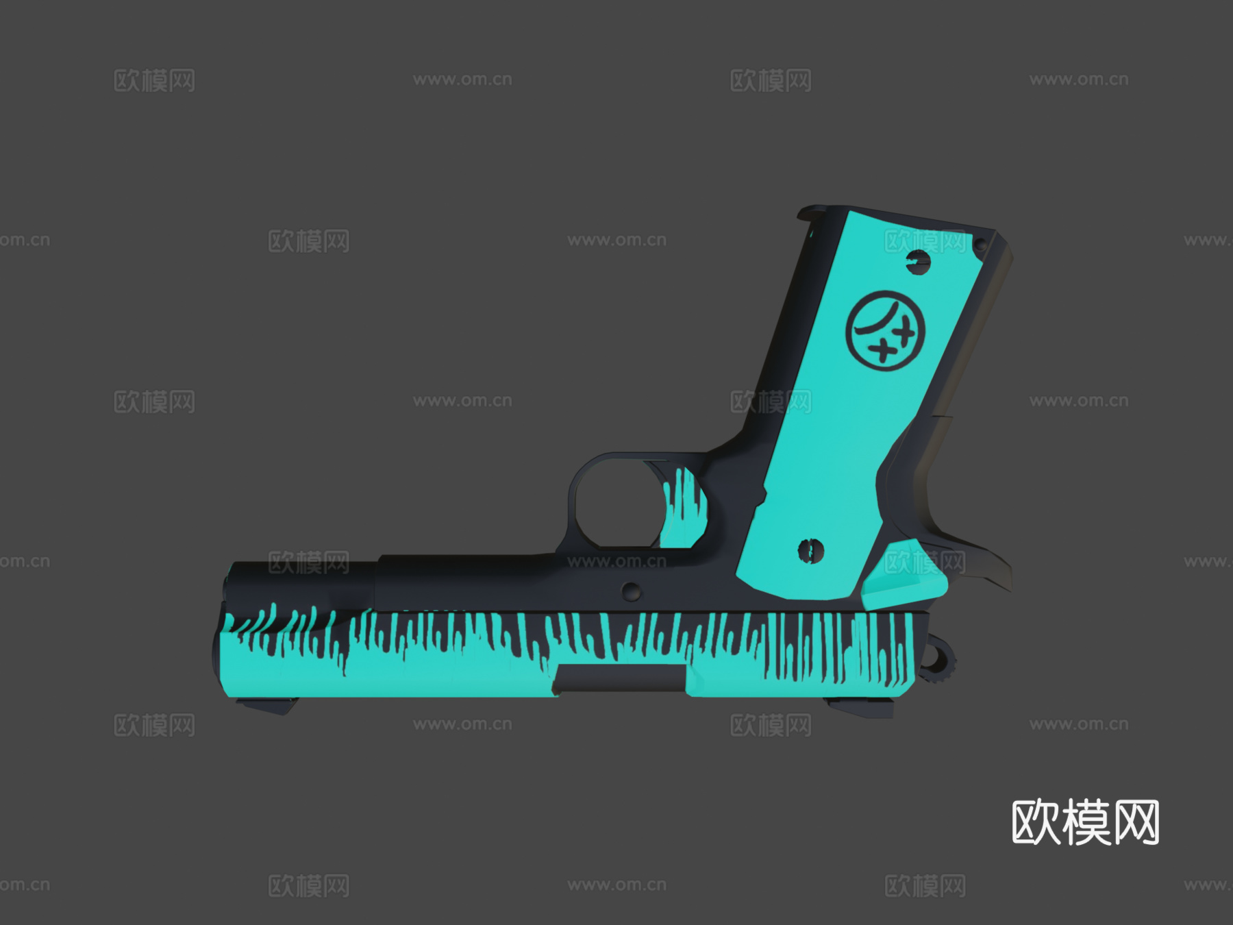 M1911喷涂3d模型