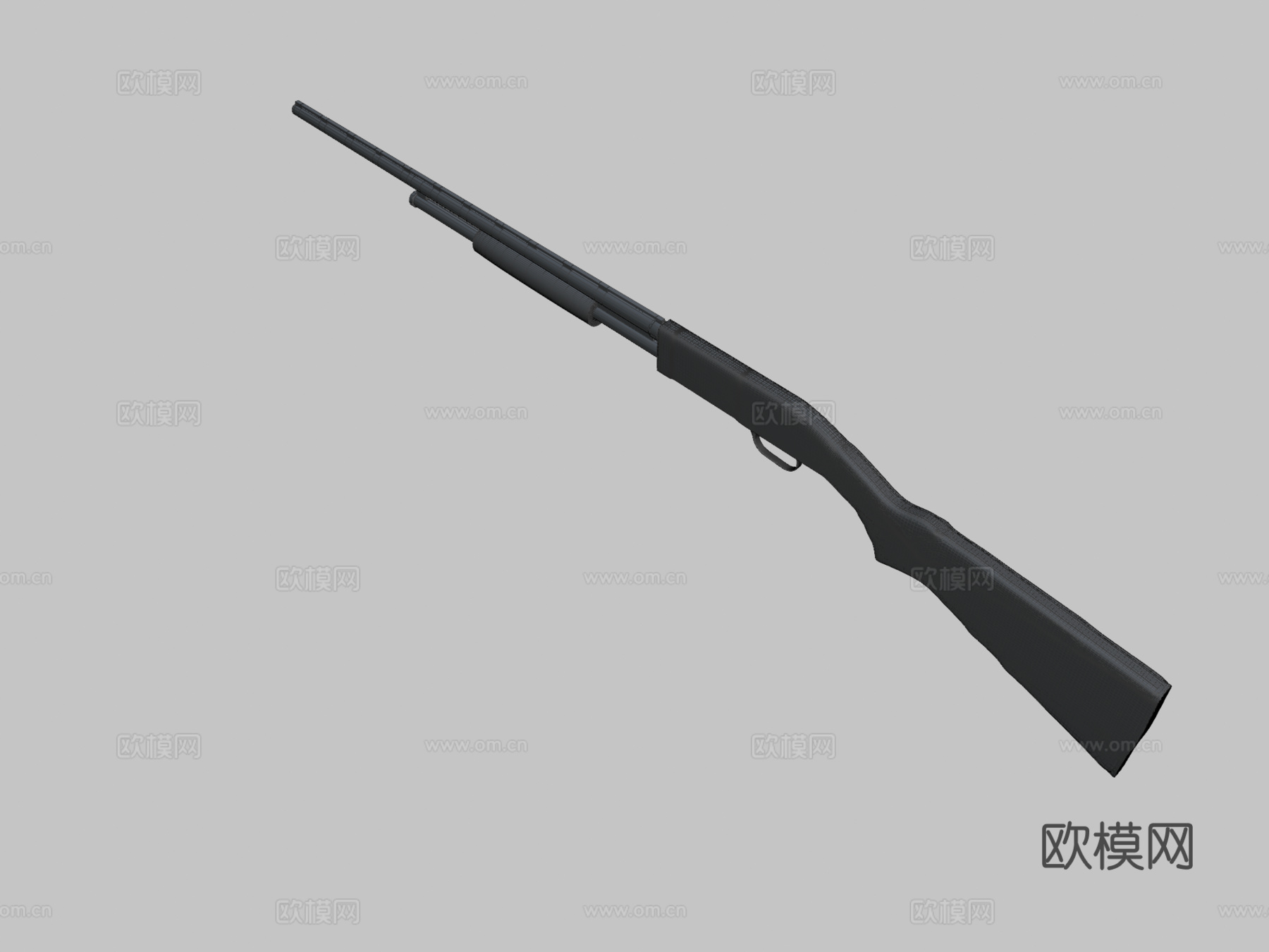 莫斯伯格5003d模型