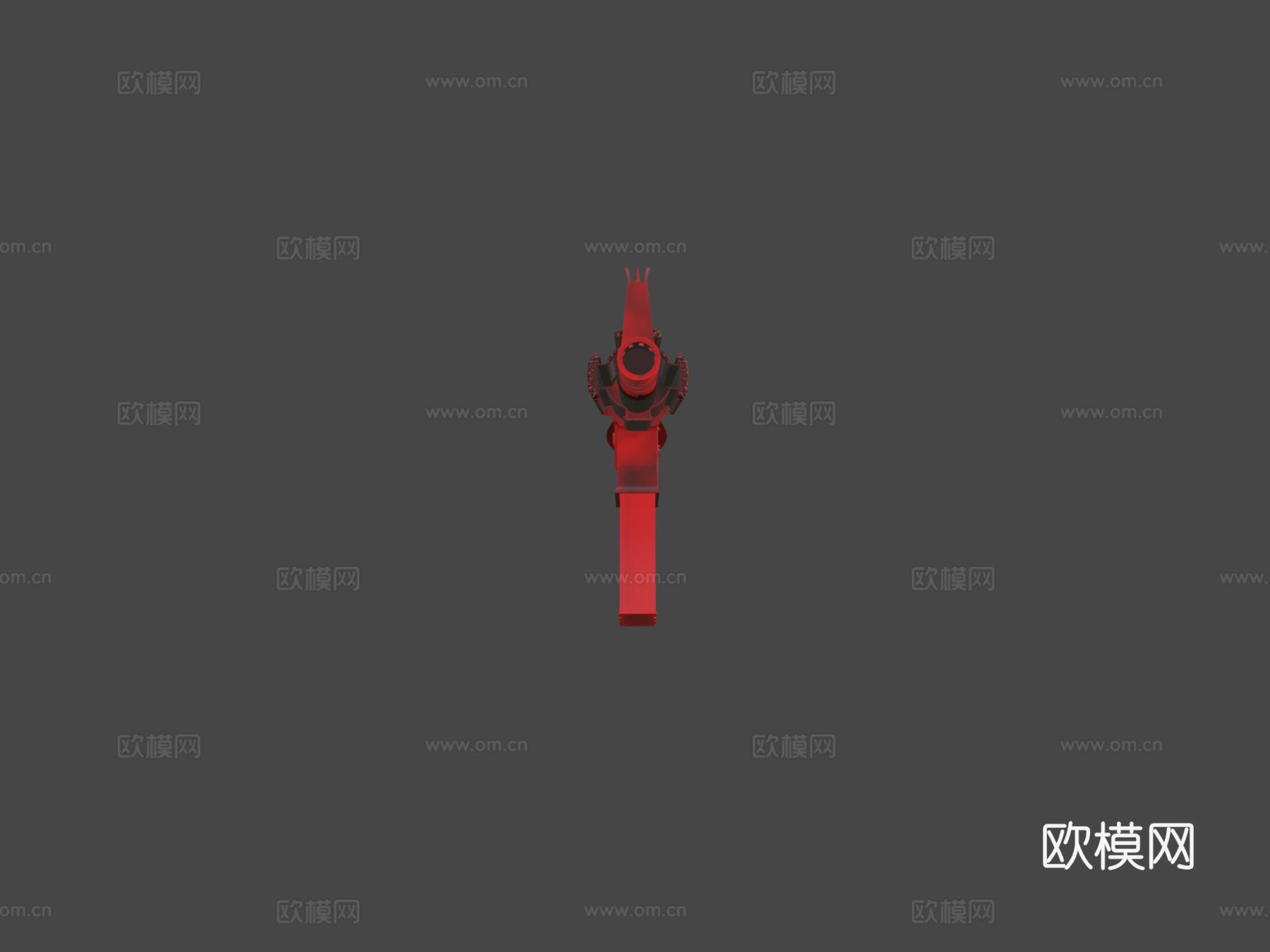 M4A4-深红酒色3d模型