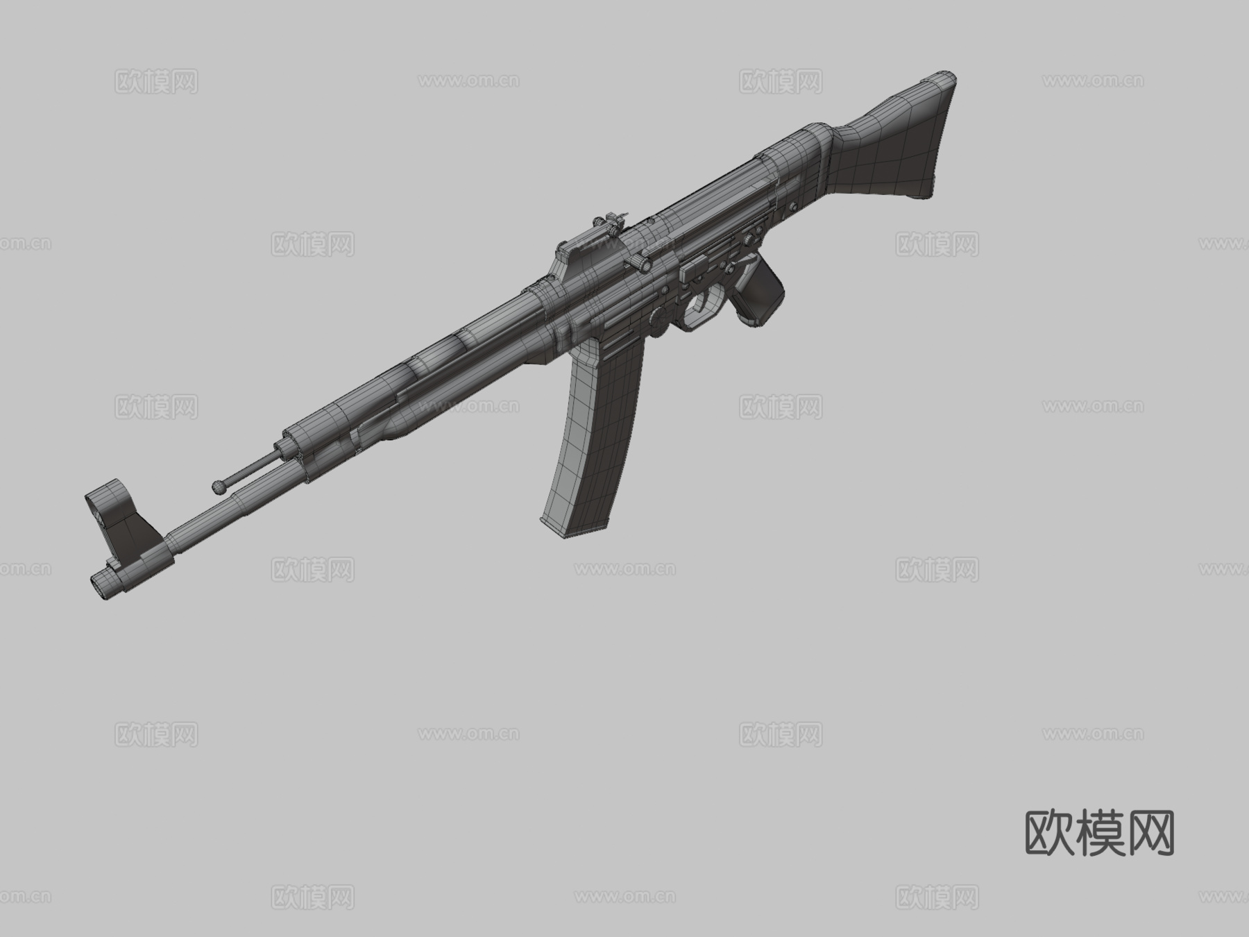 Stg44突击步枪3d模型