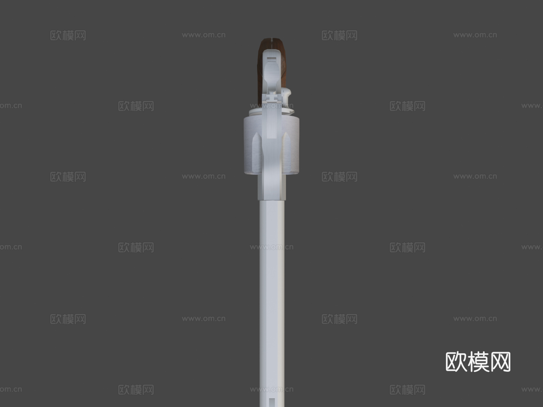 左轮手枪3d模型