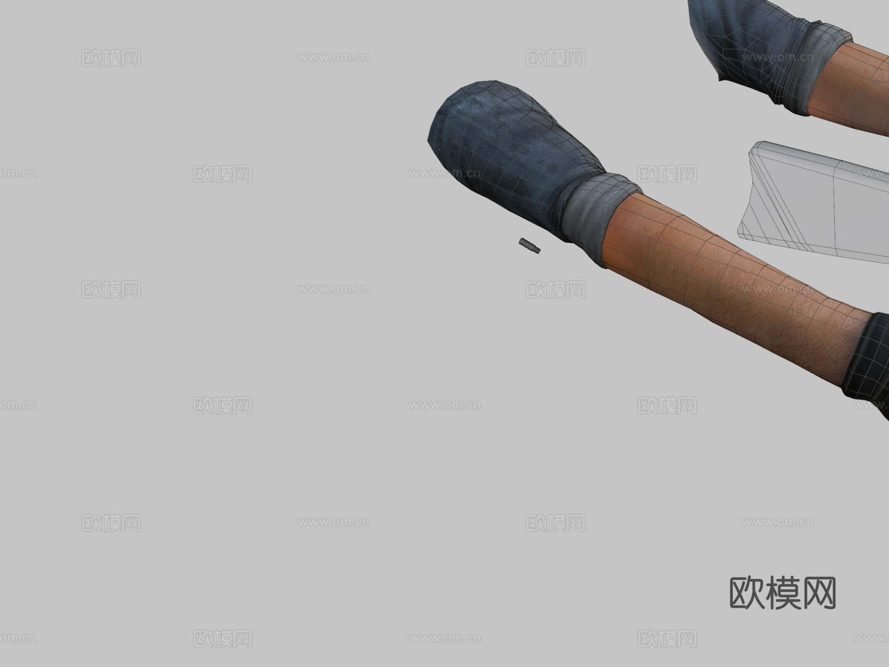 温彻斯特第一人称动画3d模型