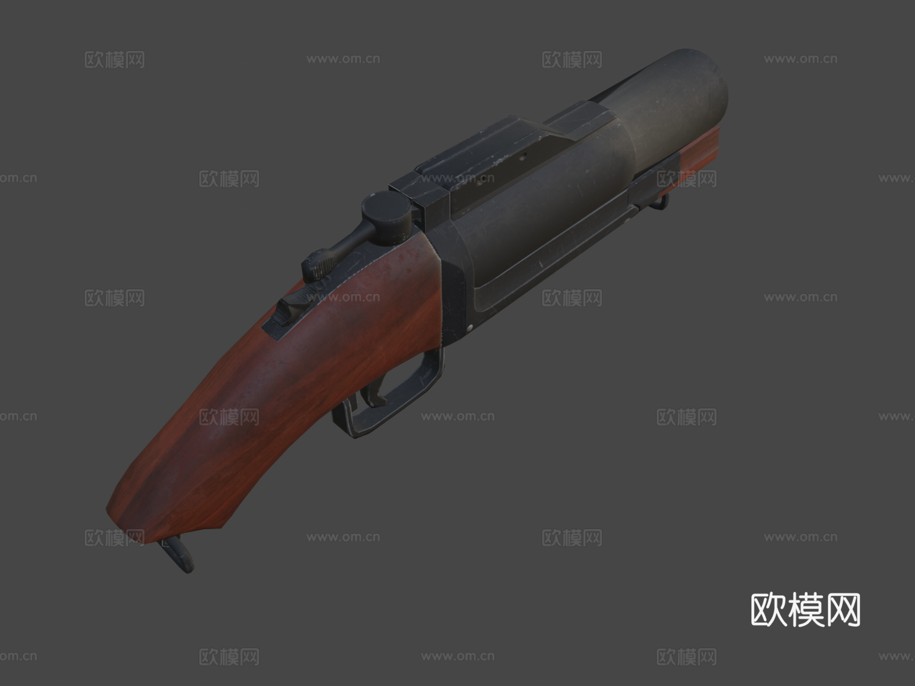 SK M79锯短型3d模型